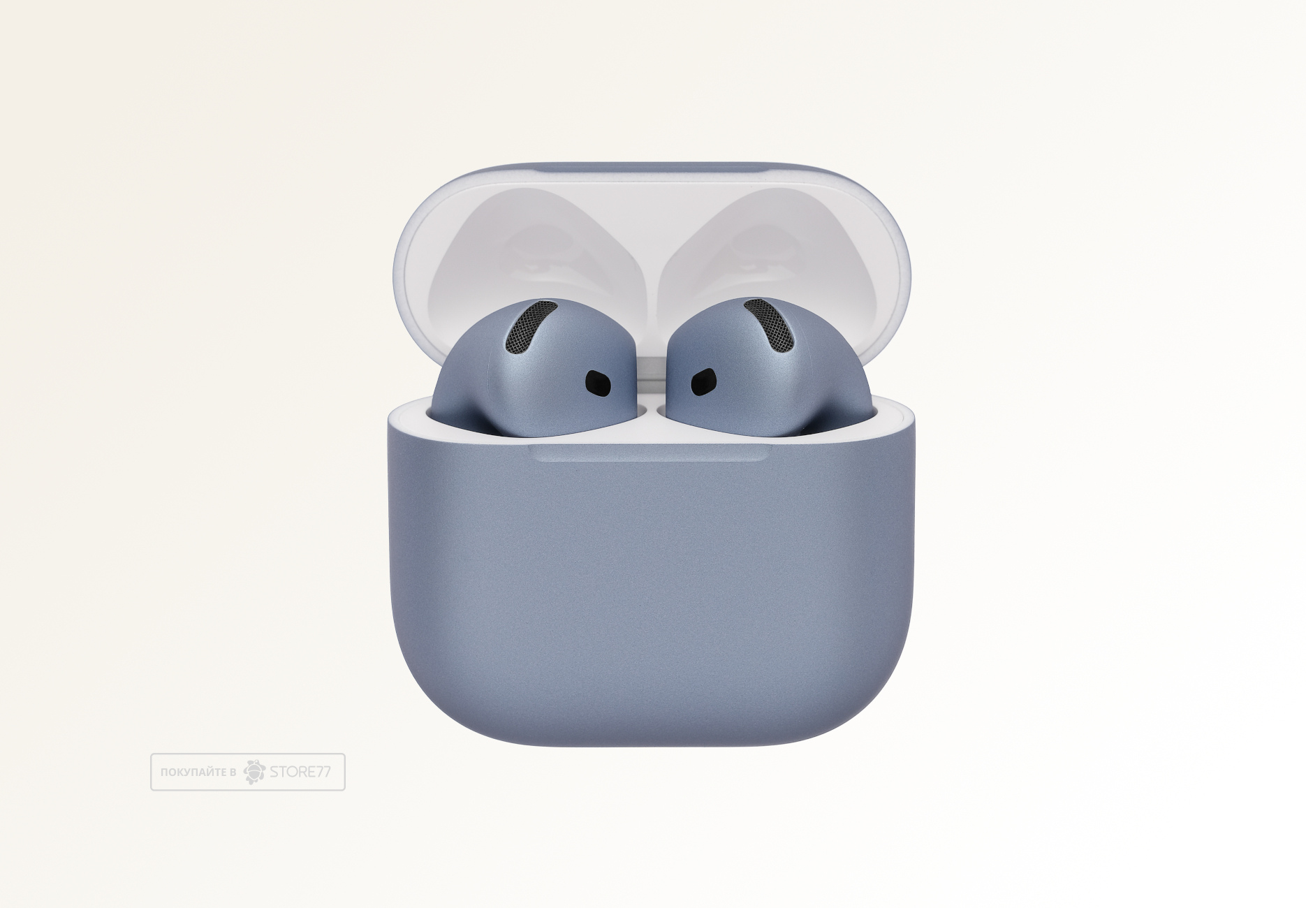 Беспроводные наушники Apple AirPods 4 (Темно-голубой)
