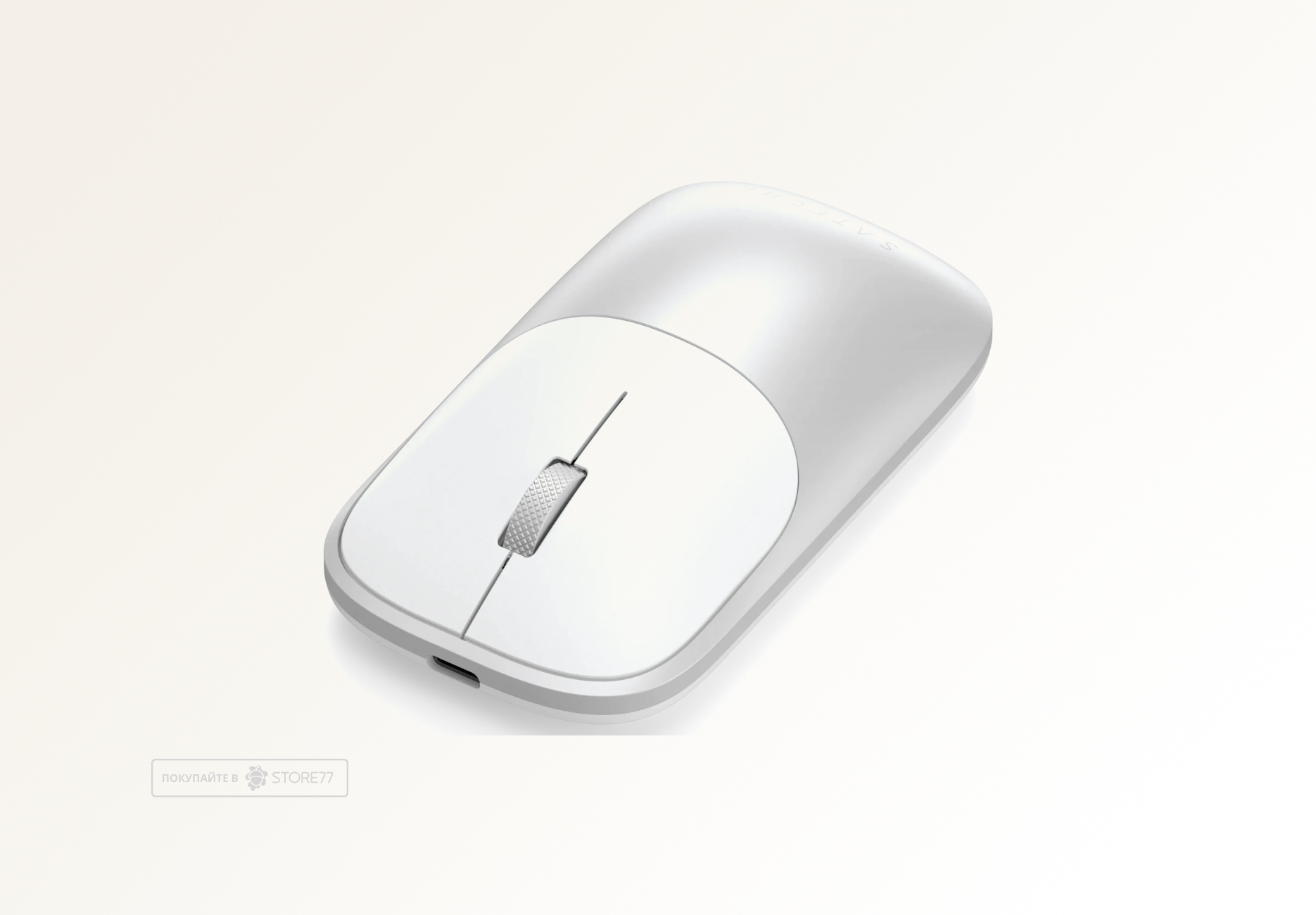 Беспроводная компьютерная мышь Satechi Slim EX Multi-Mode (Сереберистая)