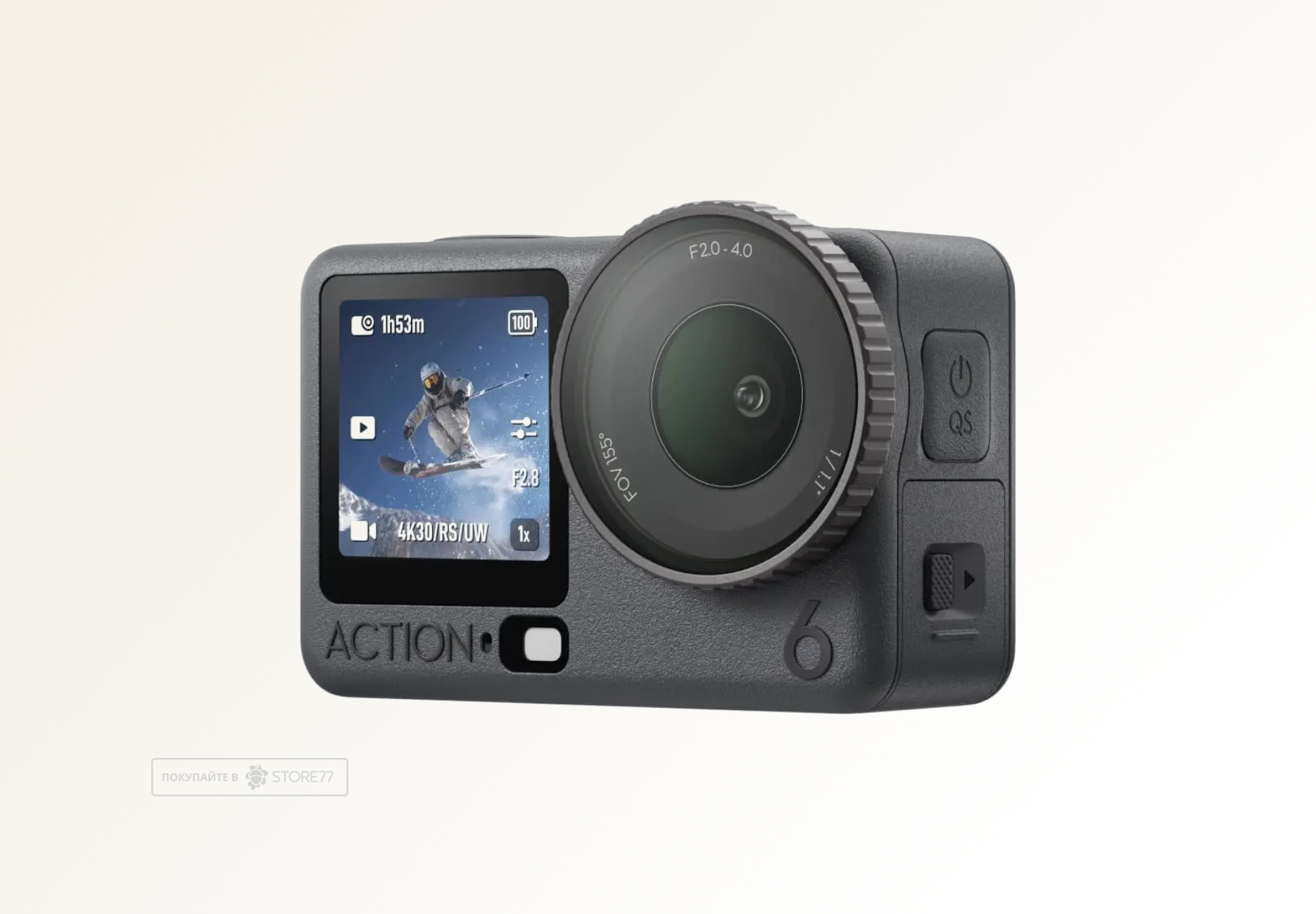 Экшн-камера DJI Osmo Action 6 Standart Combo, цвет: черный (Black)