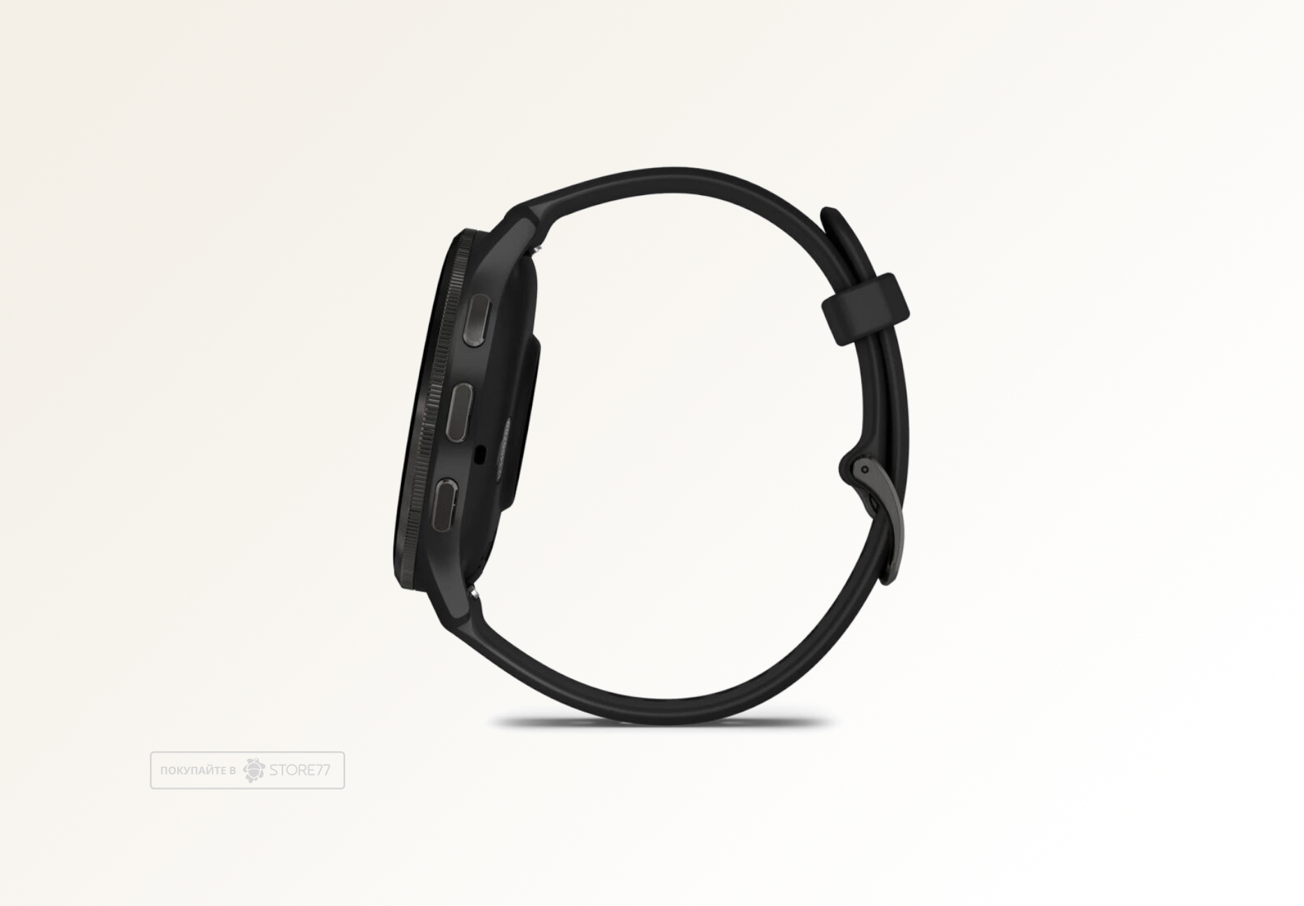 Умные часы Garmin VENU 3 45 мм, корпус: корпус: серый (Slate), с черным силиконовым ремешком (Black)