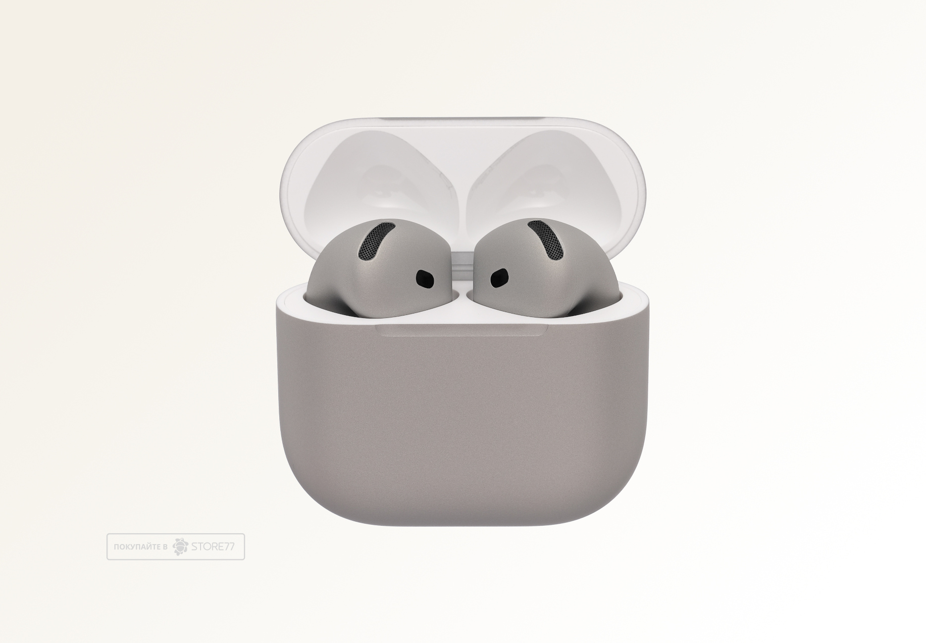 Беспроводные наушники Apple AirPods 4 с шумоподавлением (Натуральный титан)