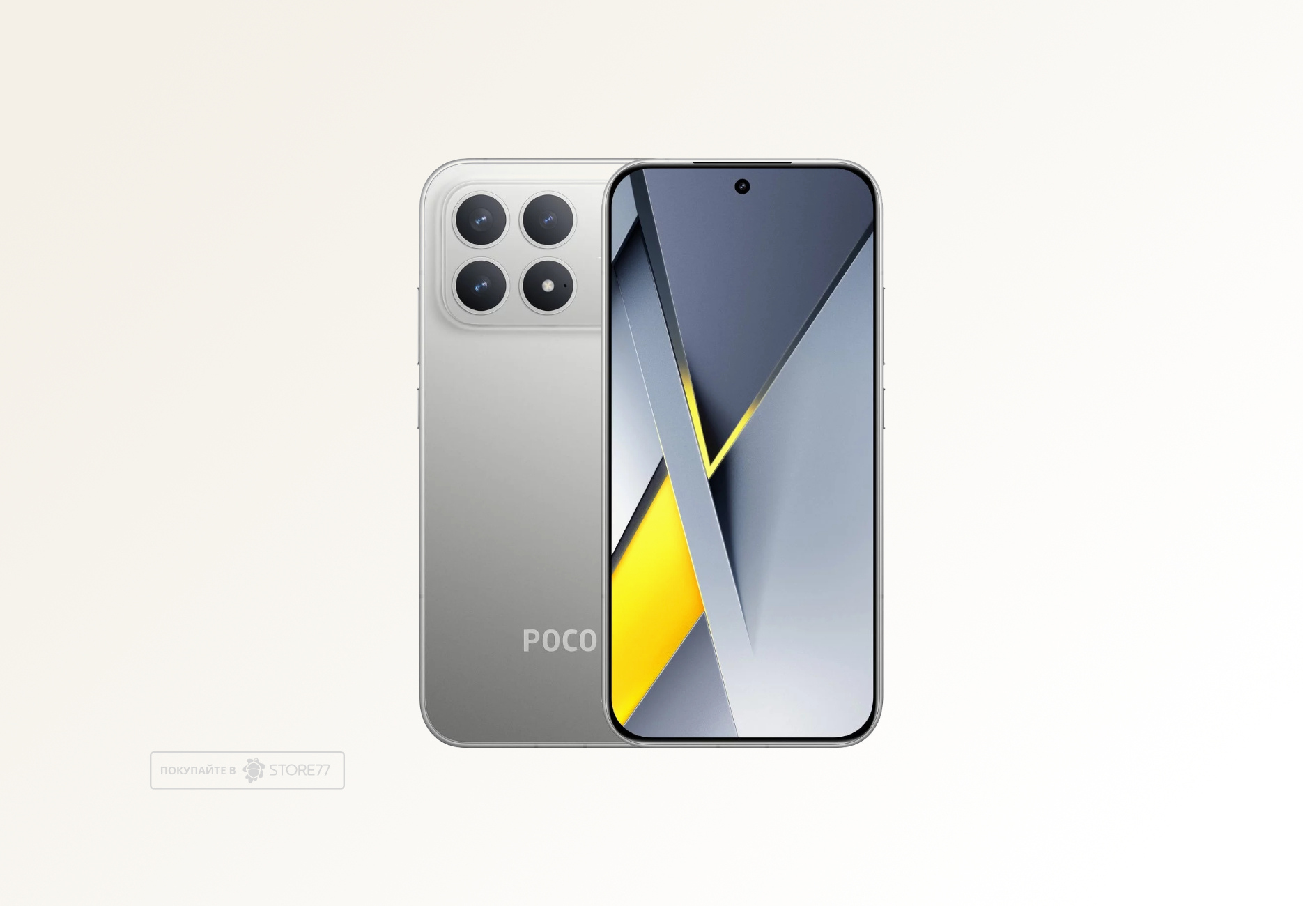 Телефон Poco F8 Pro 12/512 ГБ, цвет: серебристый титан (Titanium Silver)