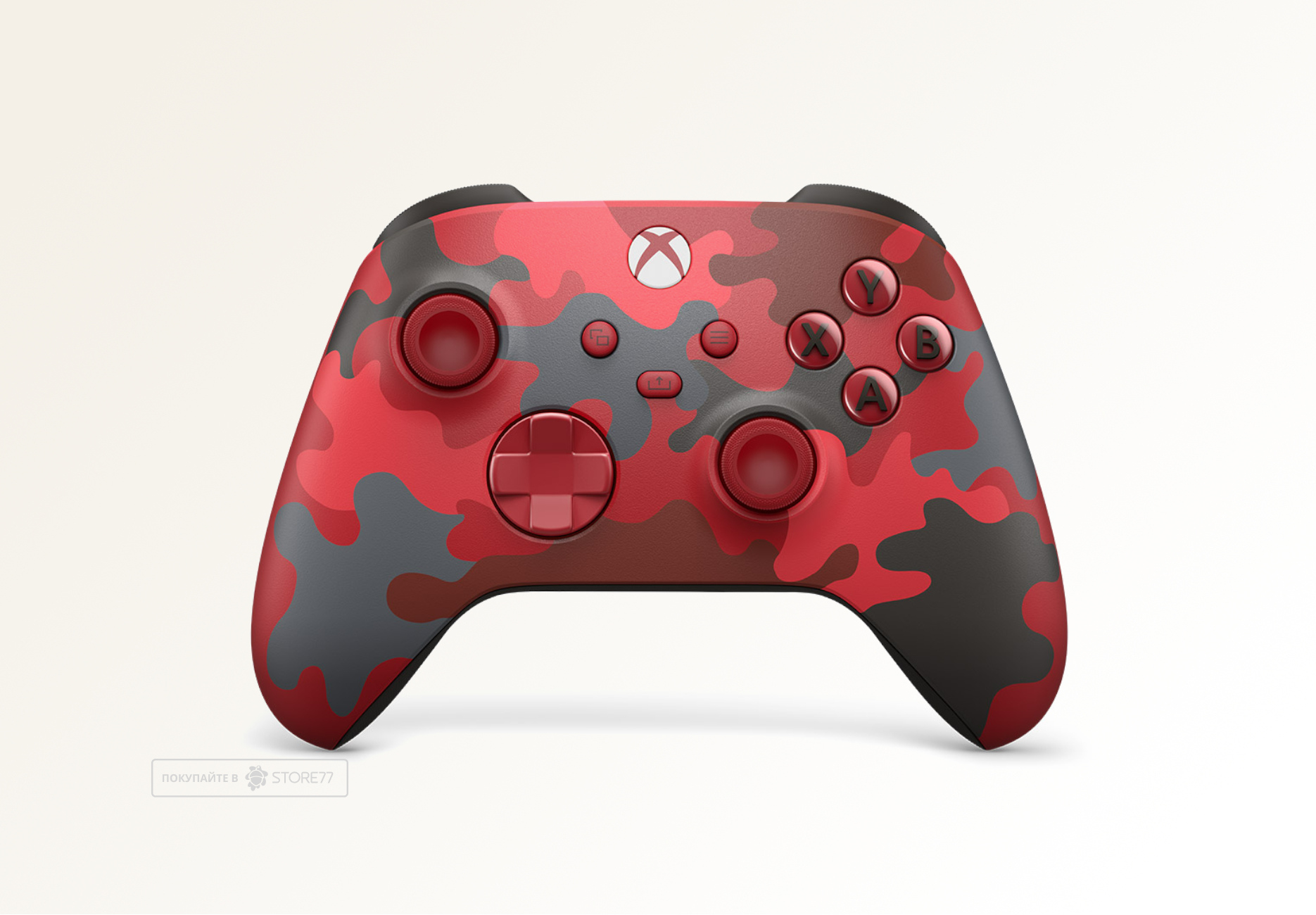 Геймпад Microsoft Xbox Series X|S беспроводной, цвет: красный камуфляж (Daystrike Camouflage)