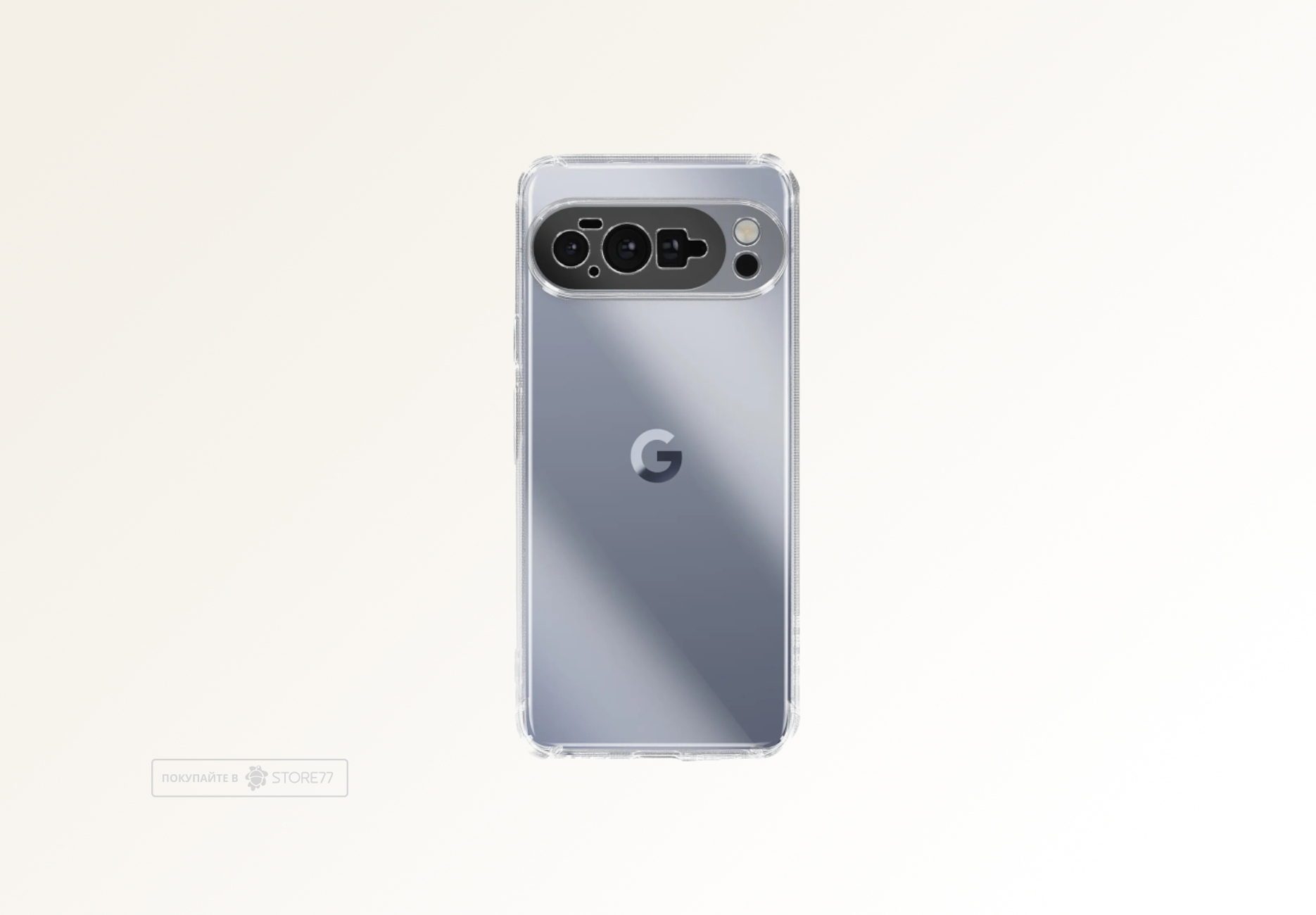 Чехол силиконовый для Google Pixel 10 Pro XL (Прозрачный)