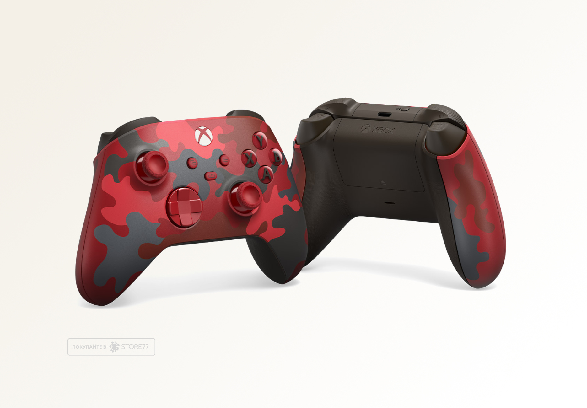 Геймпад Microsoft Xbox Series X|S беспроводной, цвет: красный камуфляж (Daystrike Camouflage)