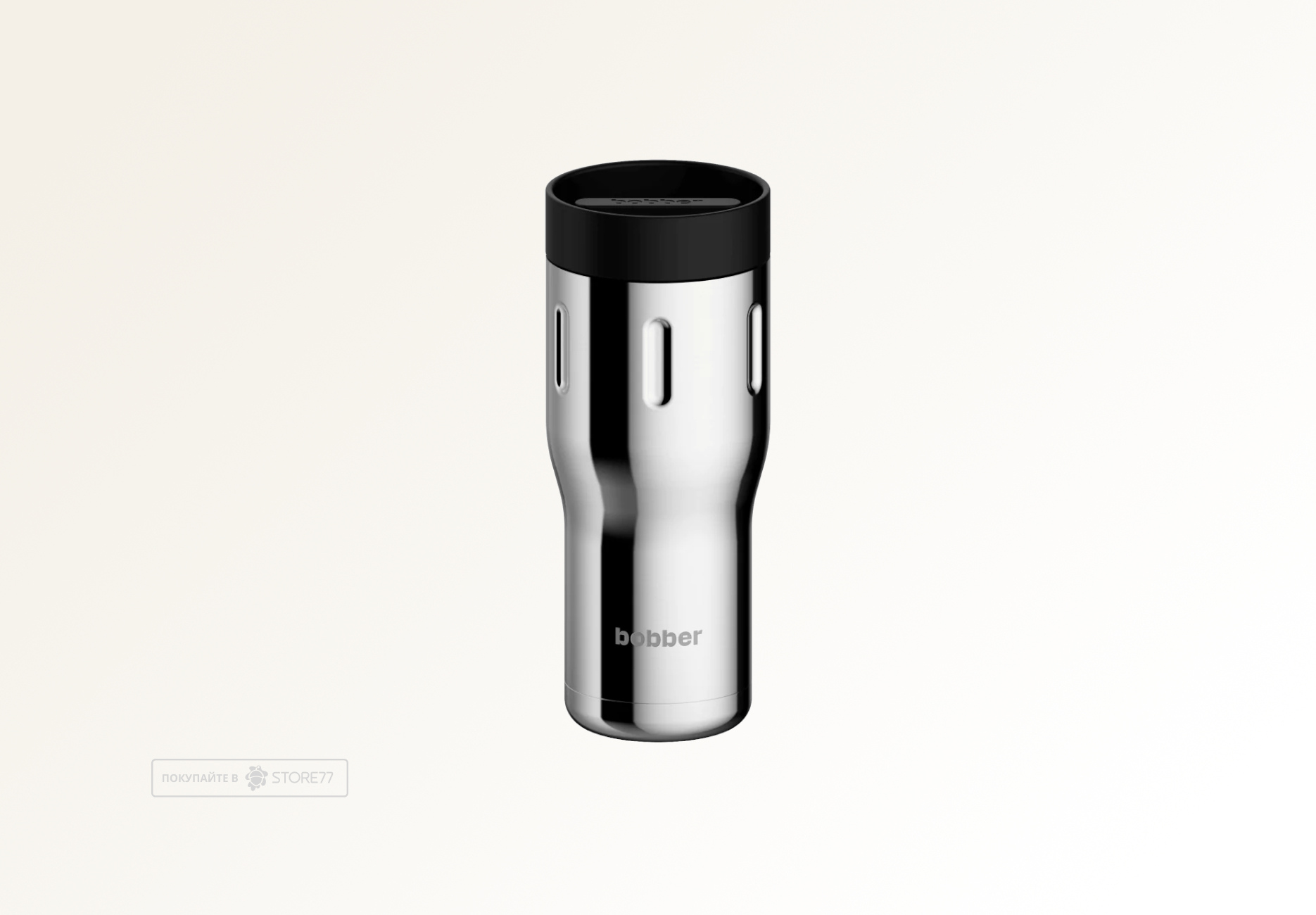 Термокружка Bobber Tumbler-500, цвет: зеркальный (Glossy)
