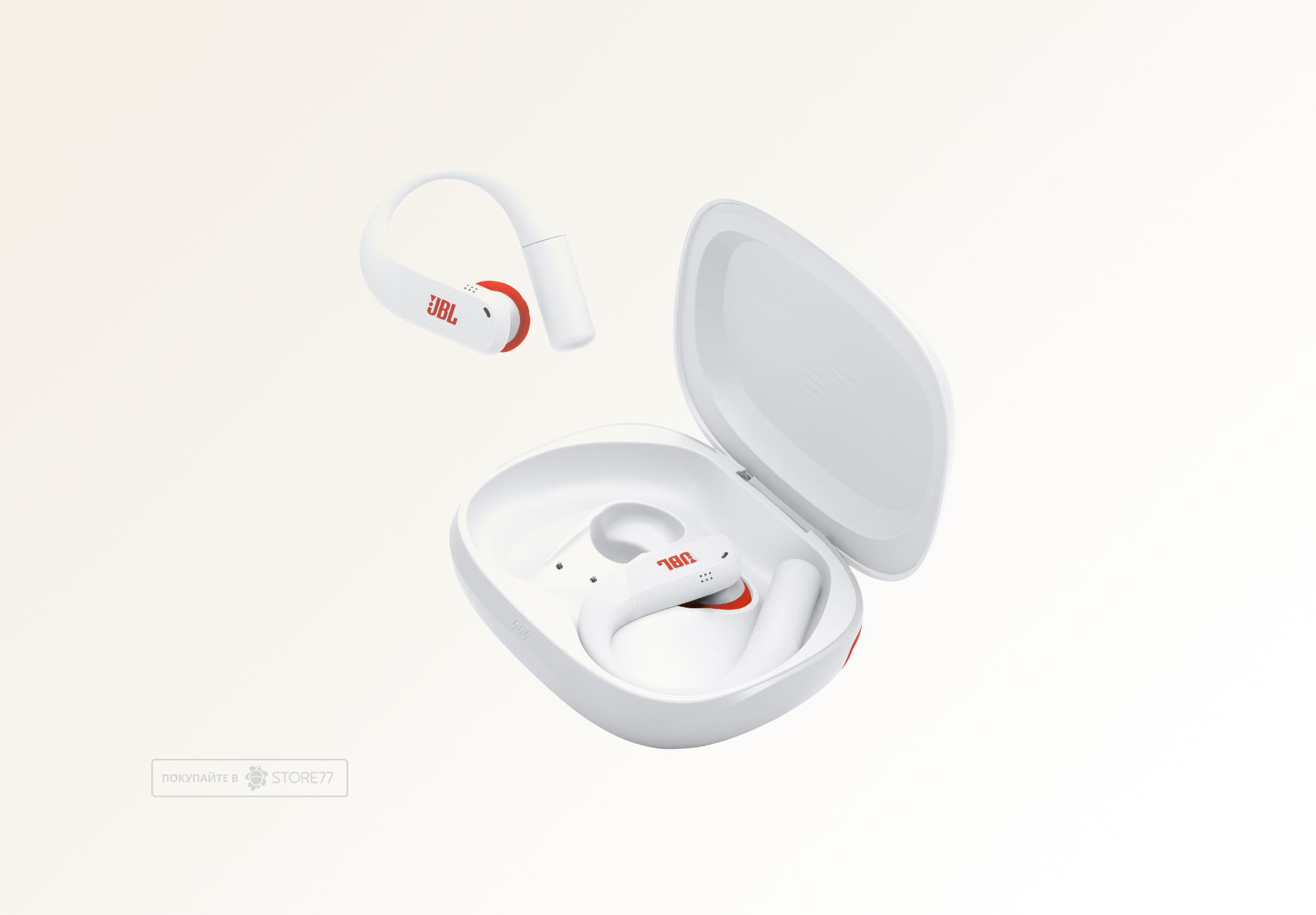 Беспроводные наушники JBL Endurance Peak 4 (Белый)