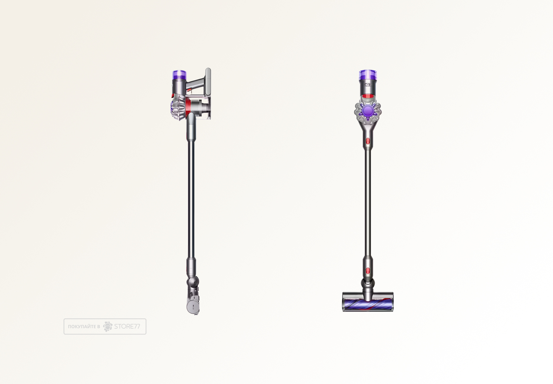 Беспроводной пылесос Dyson V8 Advanced (Серебро/Никель)