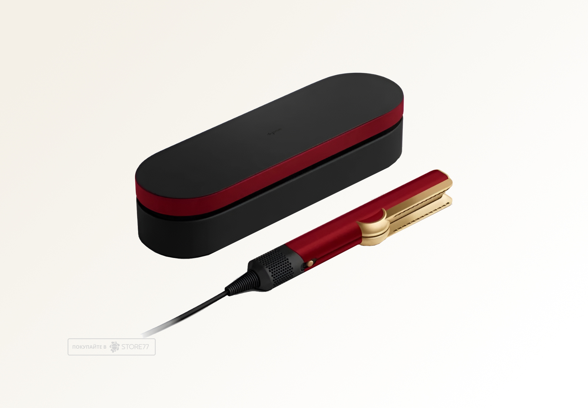 Выпрямитель Dyson Airstrait HT01, цвет: красный вельвет/золотой (Red Velvet/Gold) вилка EU
