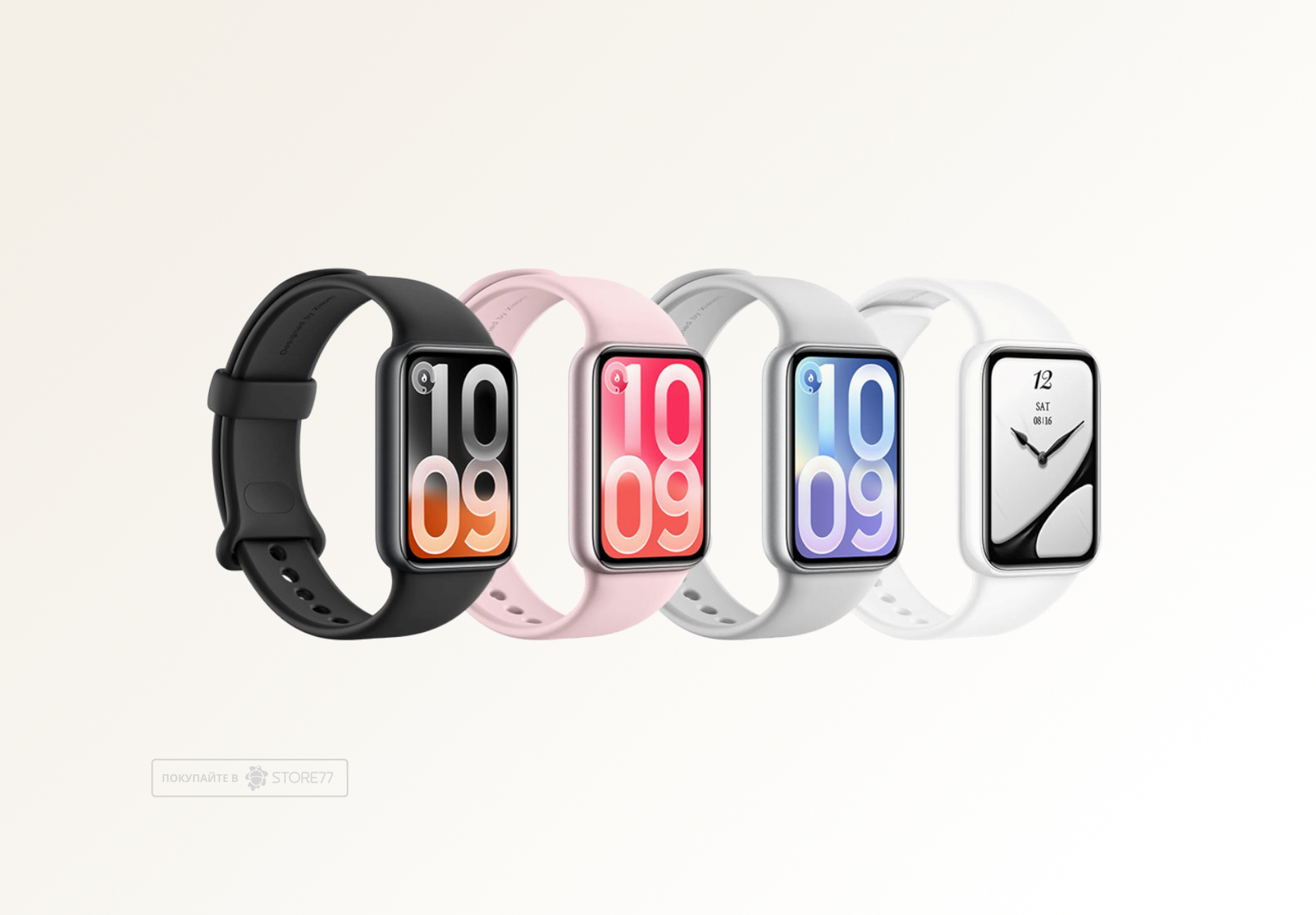 Фитнес-браслет Xiaomi Smart Band 10 Pro, цвет: полуночно-черный (Midnight Black)
