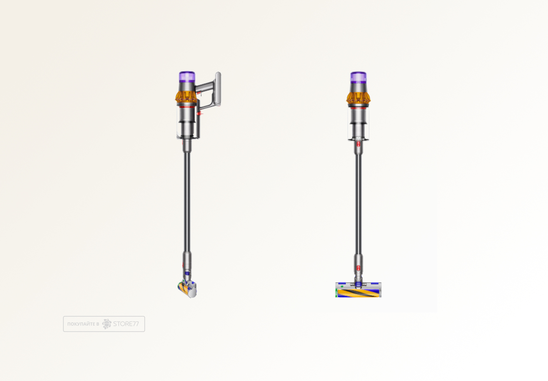 Беспроводной пылесос Dyson V15 Detect Absolute (Серый/Золотой)