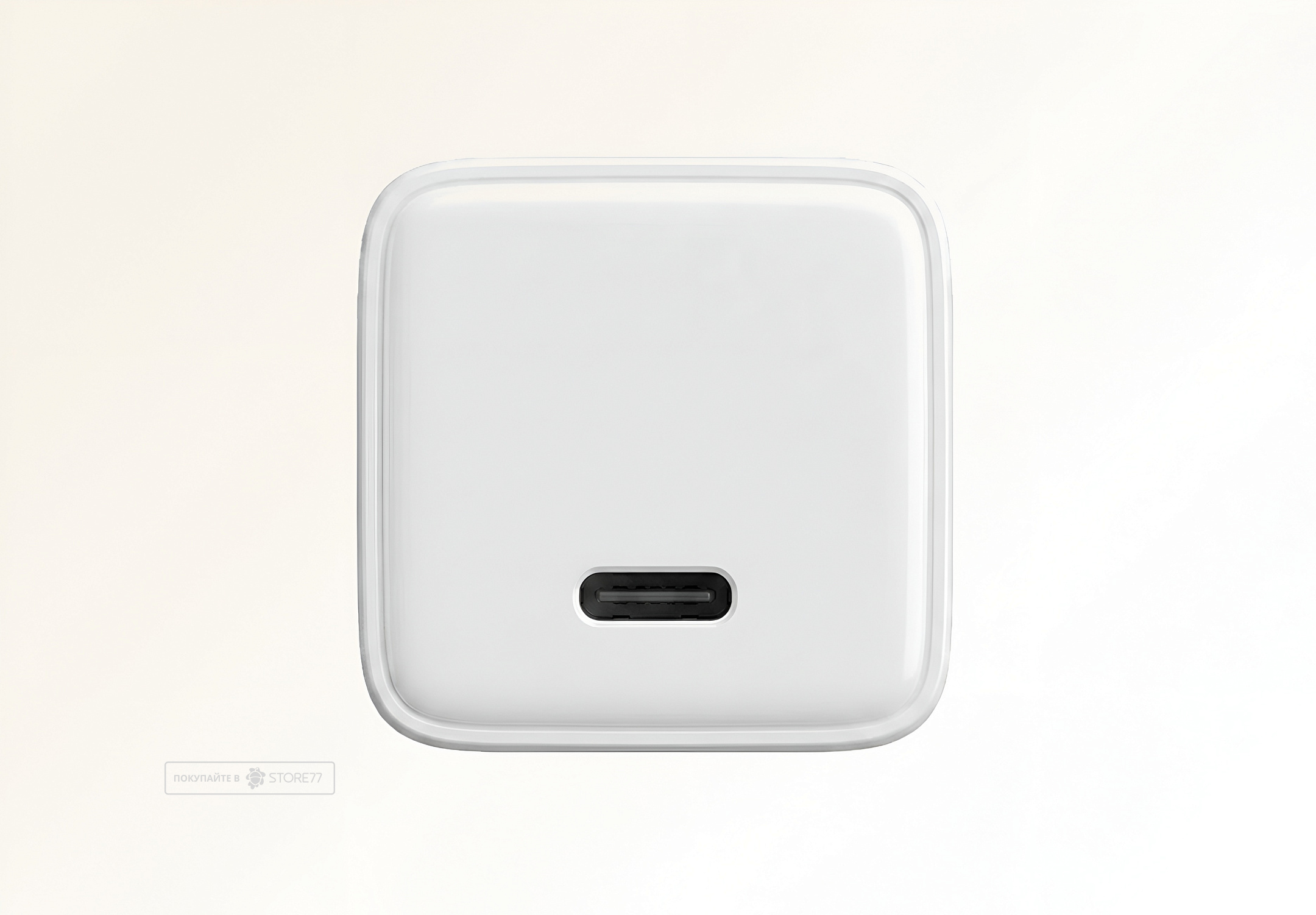 Сетевое зарядное устройство JUST USE 45 Вт GaN USB-С (Белое)