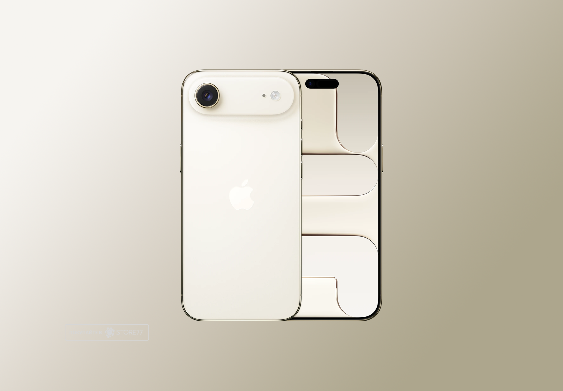 Телефон Apple iPhone Air 256 ГБ, eSim (электронная SIM-карта), цвет: светлое золото (Light Gold)