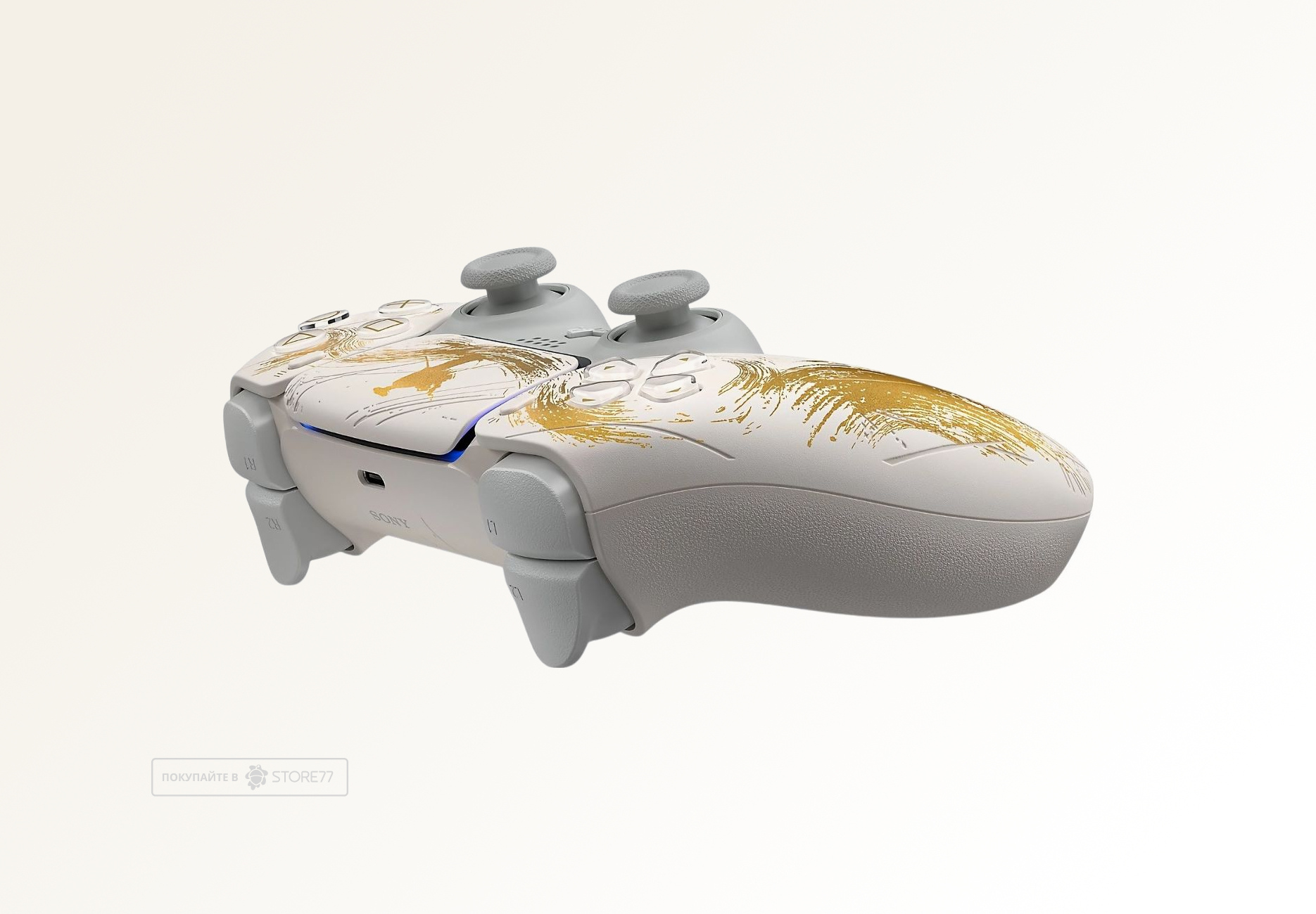 Геймпад Sony DualSense Ghost of Yotei для PlayStation 5 (PS5) цвет: золотой, лимитированное издание