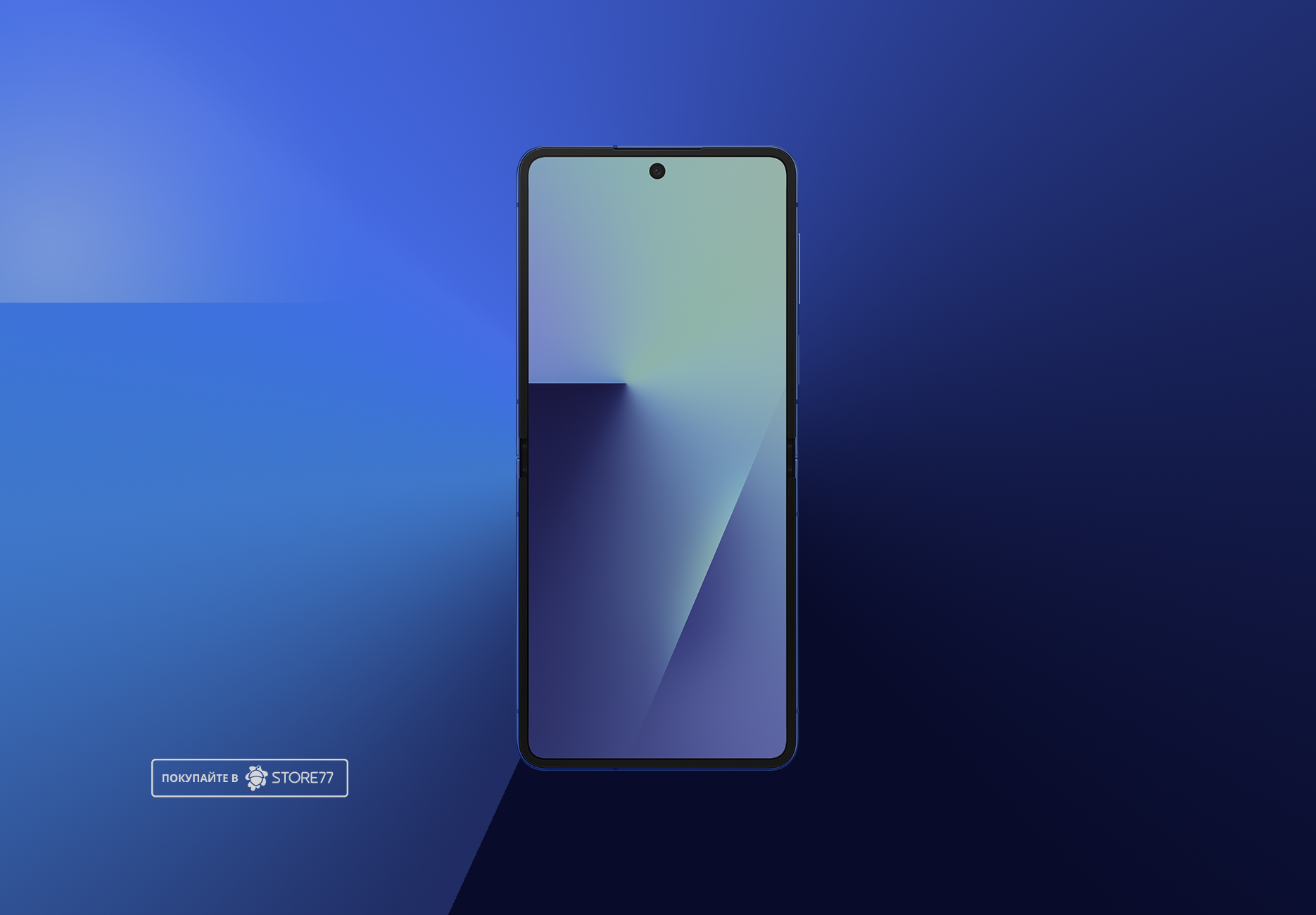 Телефон Samsung Galaxy Z Flip7 12/512 ГБ, цвет: дымчато-синий (Blue Shadow)