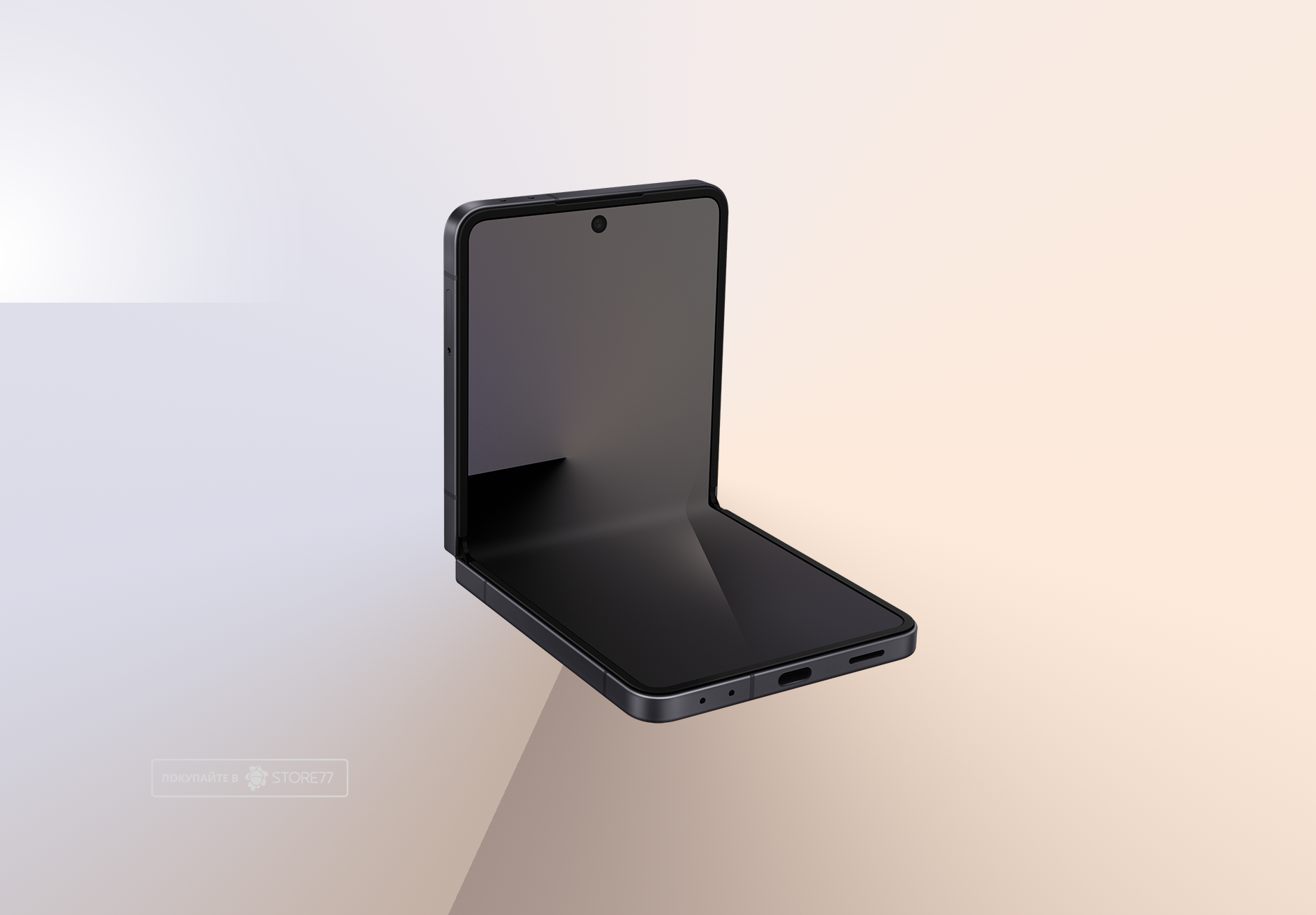 Телефон Samsung Galaxy Z Flip7 12/256 ГБ, цвет: угольно-черный (Jetblack)