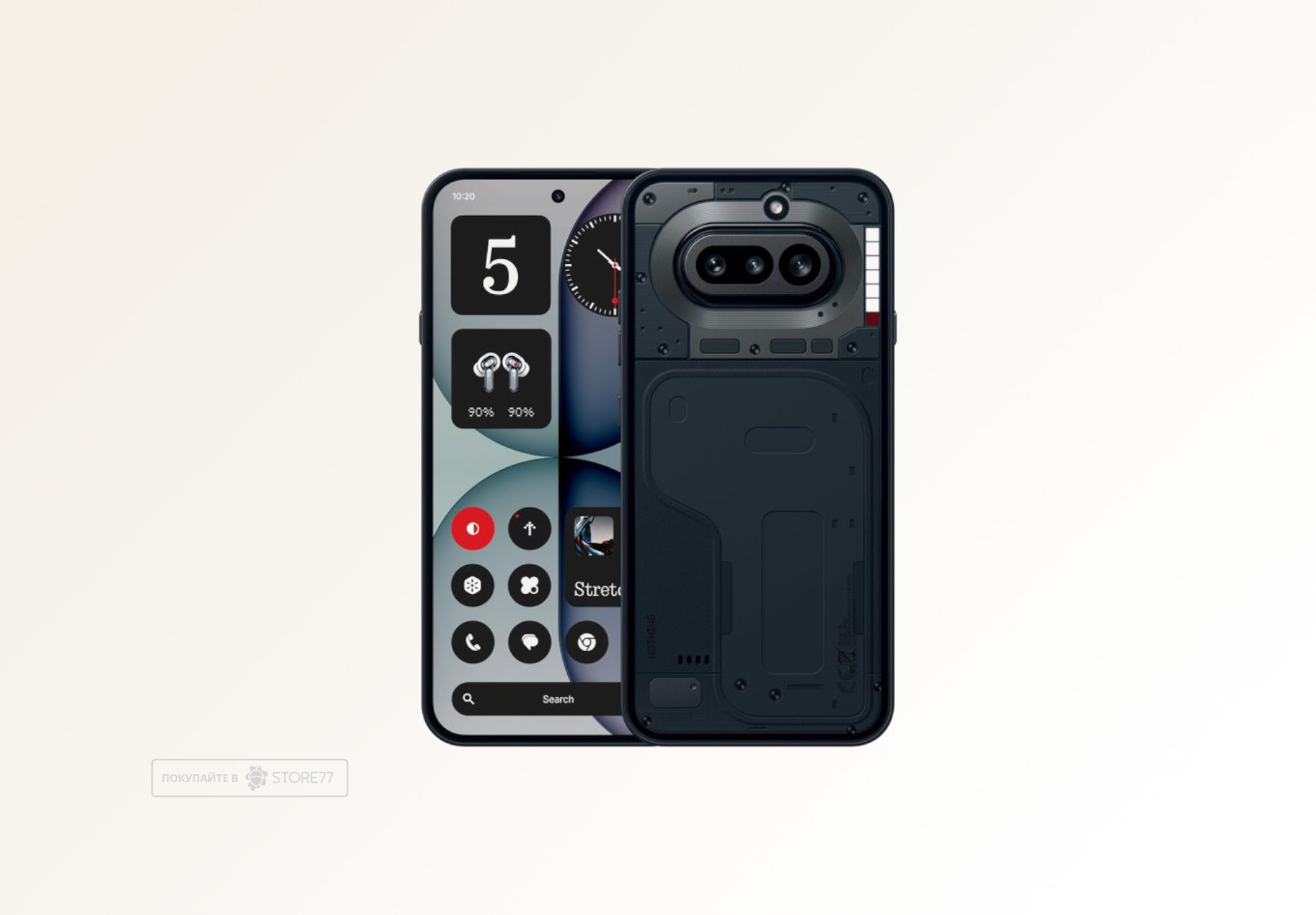 Телефон Nothing Phone (4a) 12/256 ГБ (Черный)