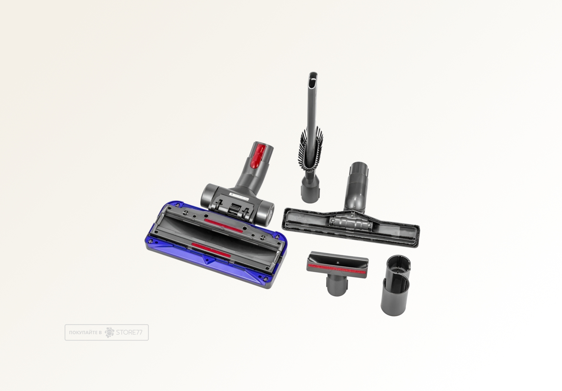 Пылесос Dyson Cinetic Big Ball Parquet 2 (Серый/Фиолетовый)