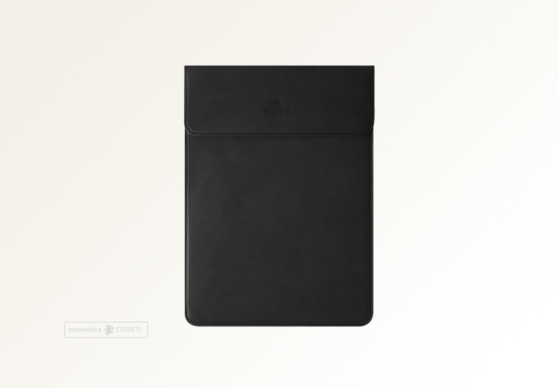 Чехол-конверт Stoneguard 531 для Macbook Air/Pro 13" кожаный (Черный)