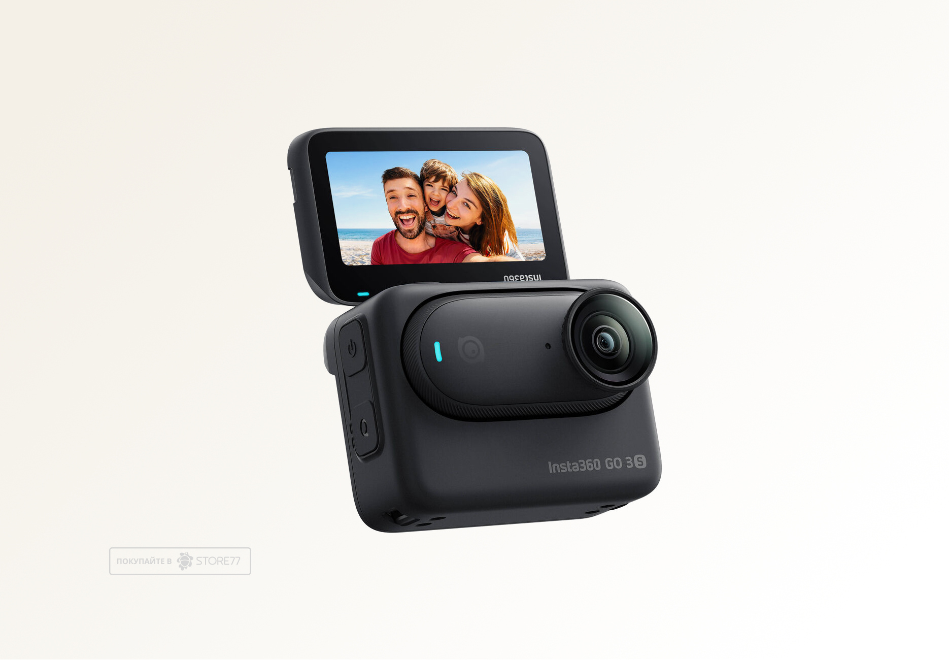 Экшн-камера Insta360 GO 3S 64 ГБ цвет: черный (Black)