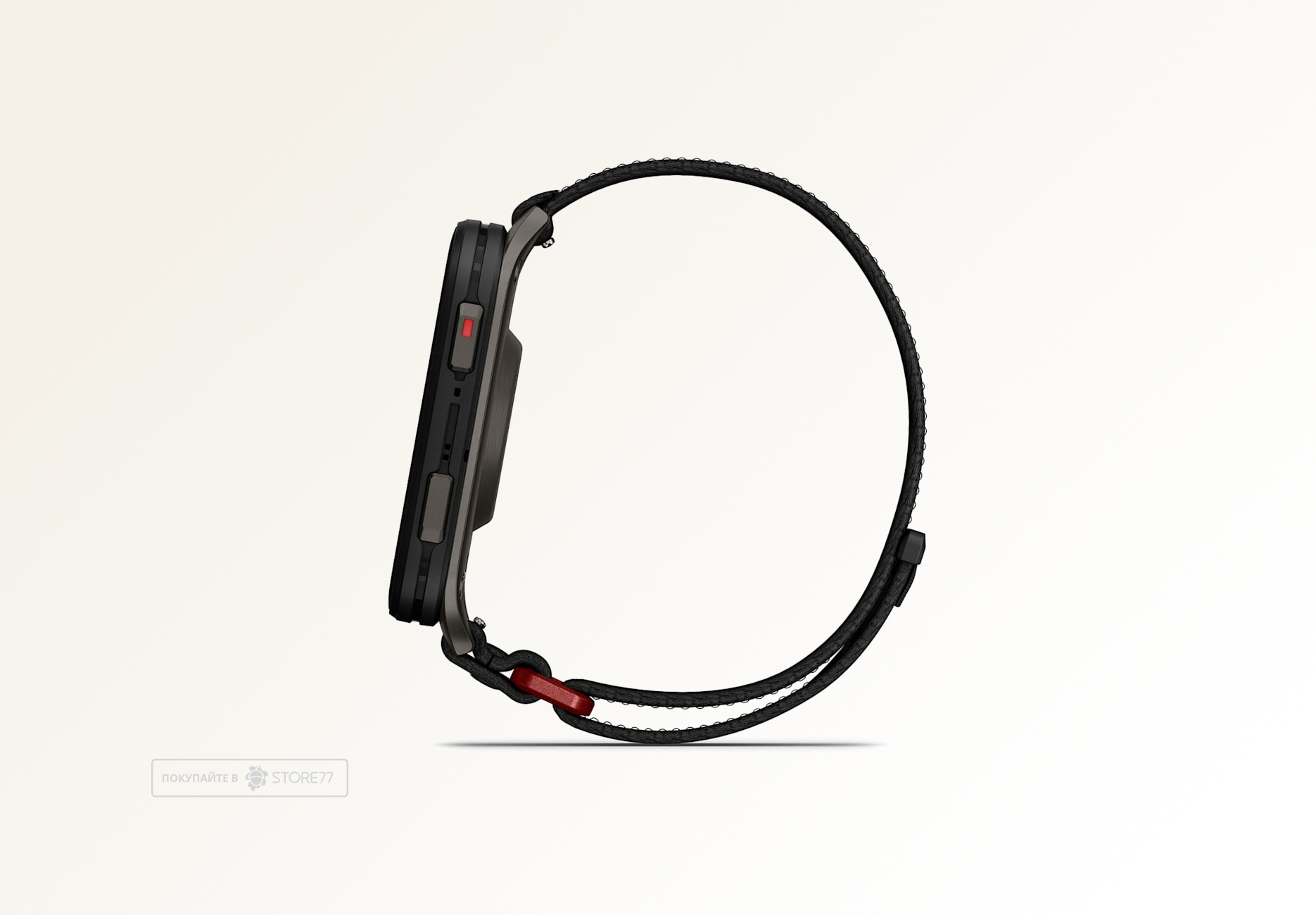 Умные часы Garmin VENU X1 46 мм, корпус: черный (Black), с черным нейлоновым ремешком