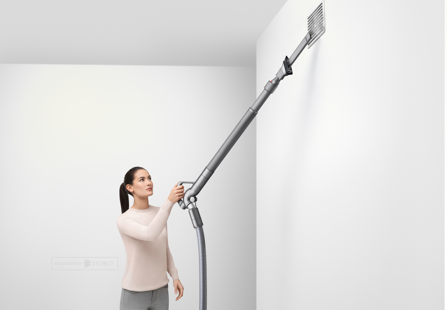 Пылесос Dyson Cinetic Big Ball Parquet 2 (Серый/Фиолетовый)