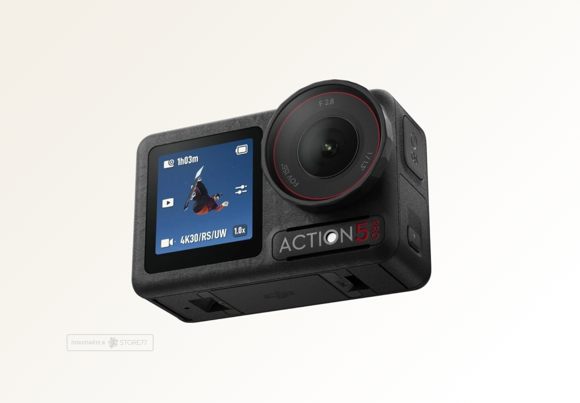 Экшн-камера DJI Osmo Action 5 Pro Adventure Combo цвет: черный (Black)