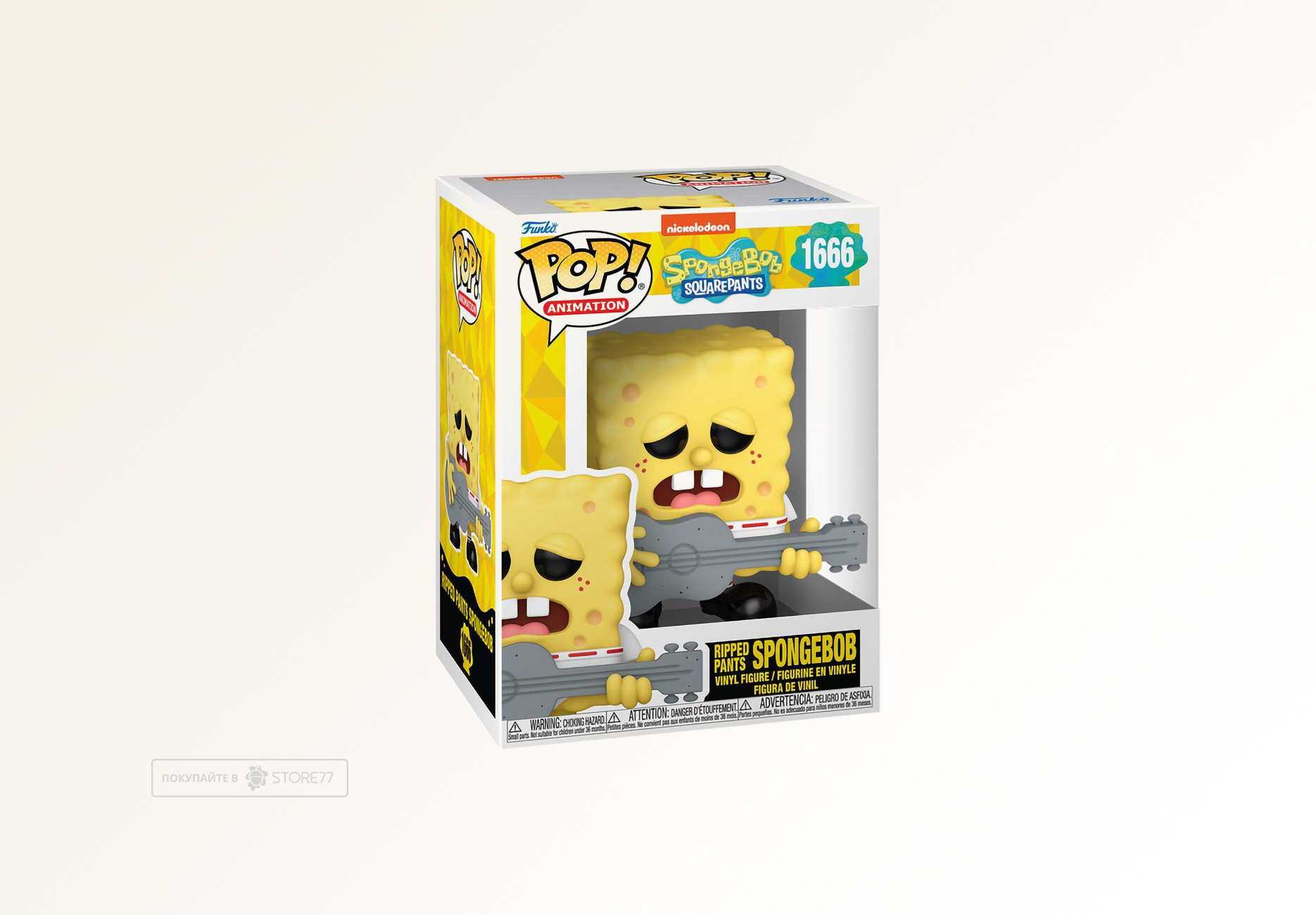 Фигурка Funko POP! Animation Spongebob SquarePants 25th Ripped Pants Spongebob (1666)
