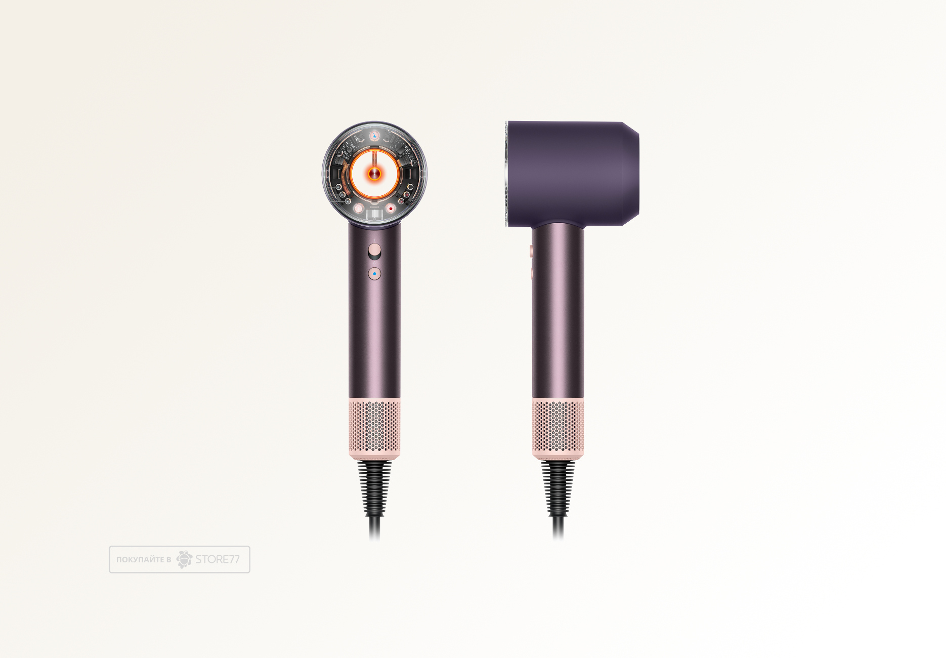 Фен Dyson Supersonic Nural HD16 для прямых волос (Straight+Wavy), цвет: сливовая яшма (Jasper Plum)
