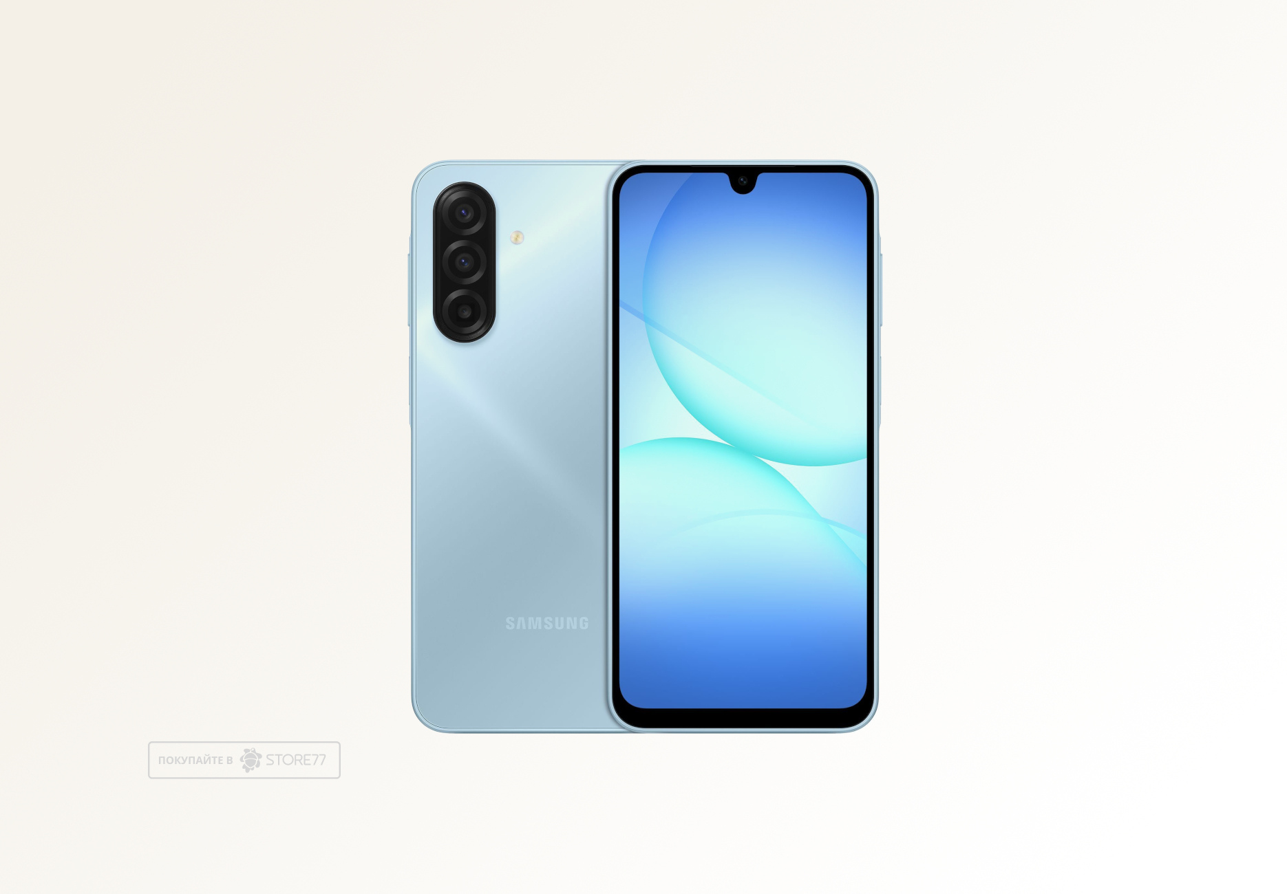 Телефон Samsung Galaxy A17 8/256 ГБ, цвет: светло-голубой (Light Blue)