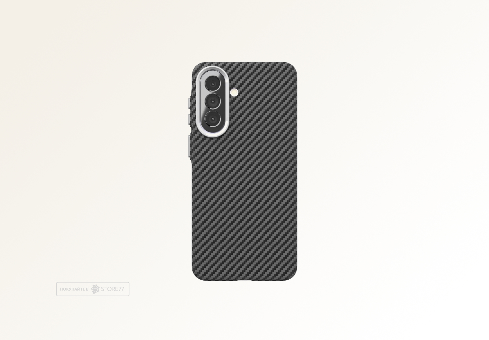 Чехол защитный VLP Grid Case для Samsung Galaxy A37 (Черный)