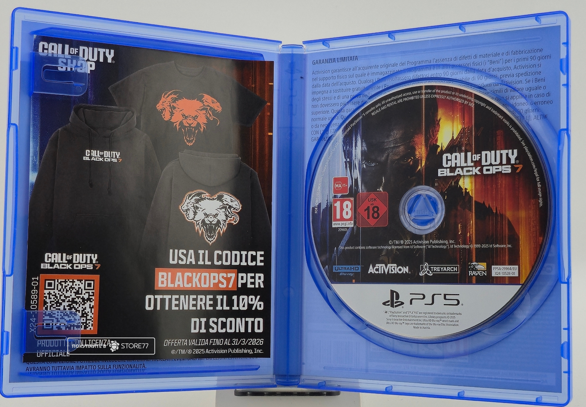 Игра Call of Duty: Black Ops 7 для PlayStation 5 (PS5) русская версия (Уценка)