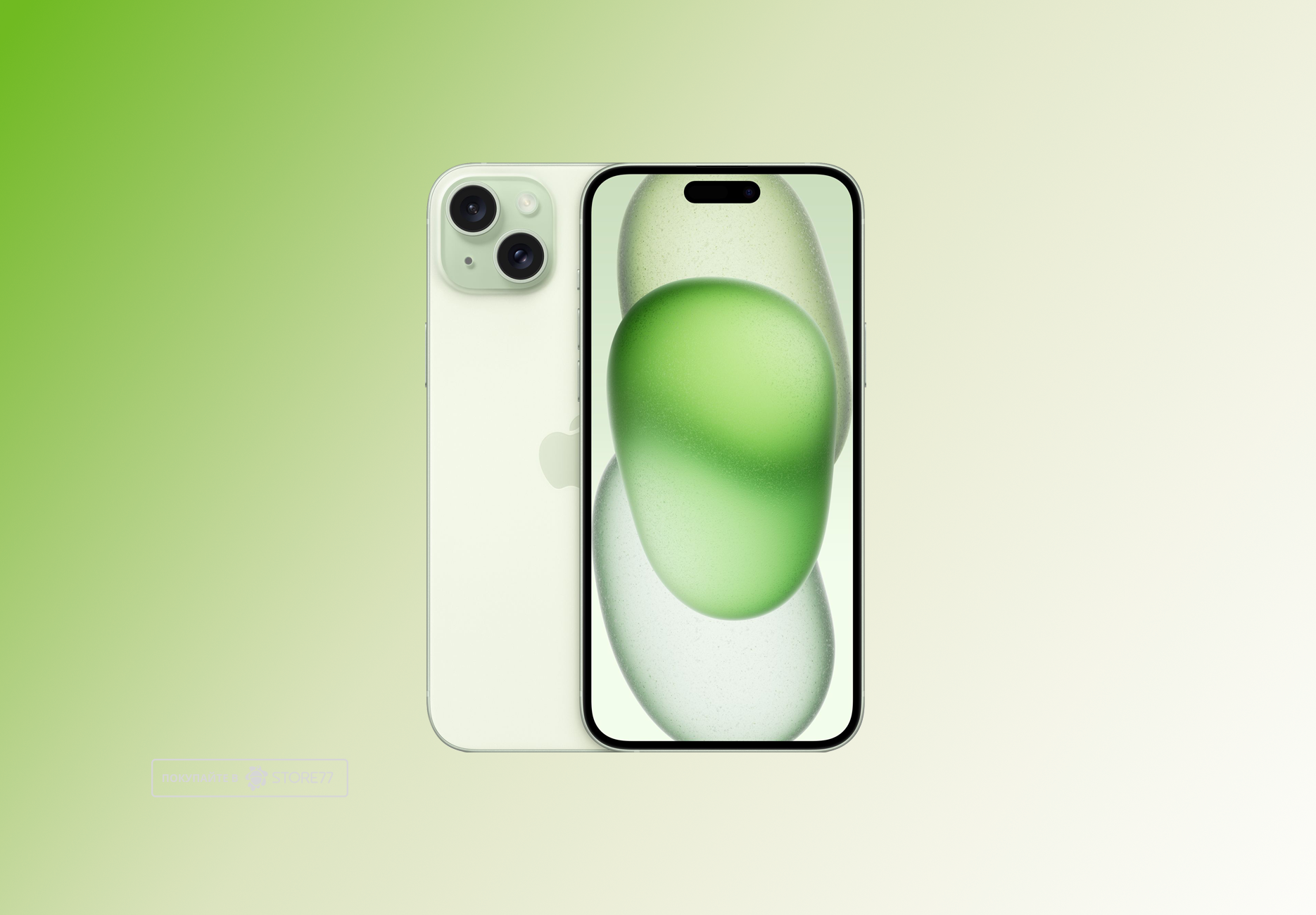 Телефон Apple iPhone 15 Plus 512 ГБ, цвет: зеленый (Green)