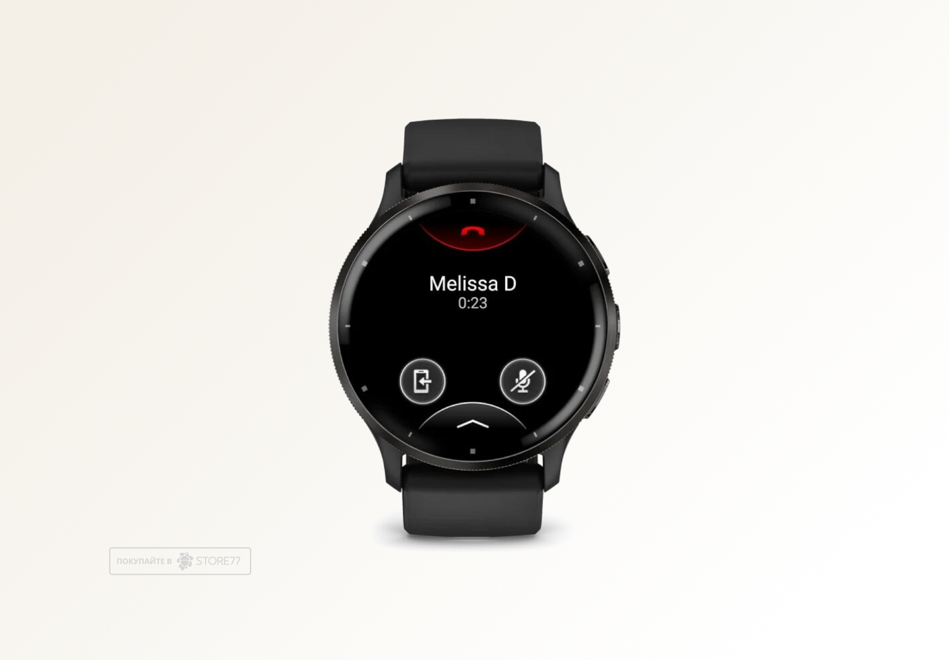 Умные часы Garmin VENU 3 45 мм, корпус: корпус: серый (Slate), с черным силиконовым ремешком (Black)