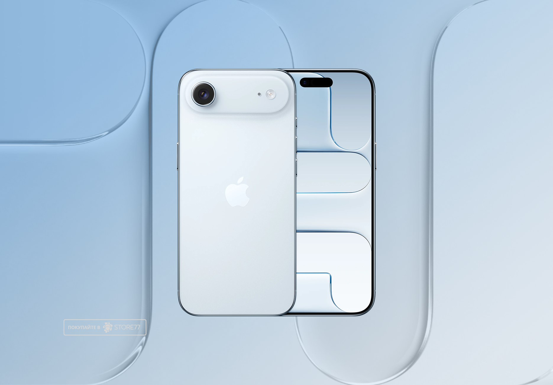 Телефон Apple iPhone Air 1 ТБ, eSim (электронная SIM-карта), цвет: небесно-голубой (Sky Blue)