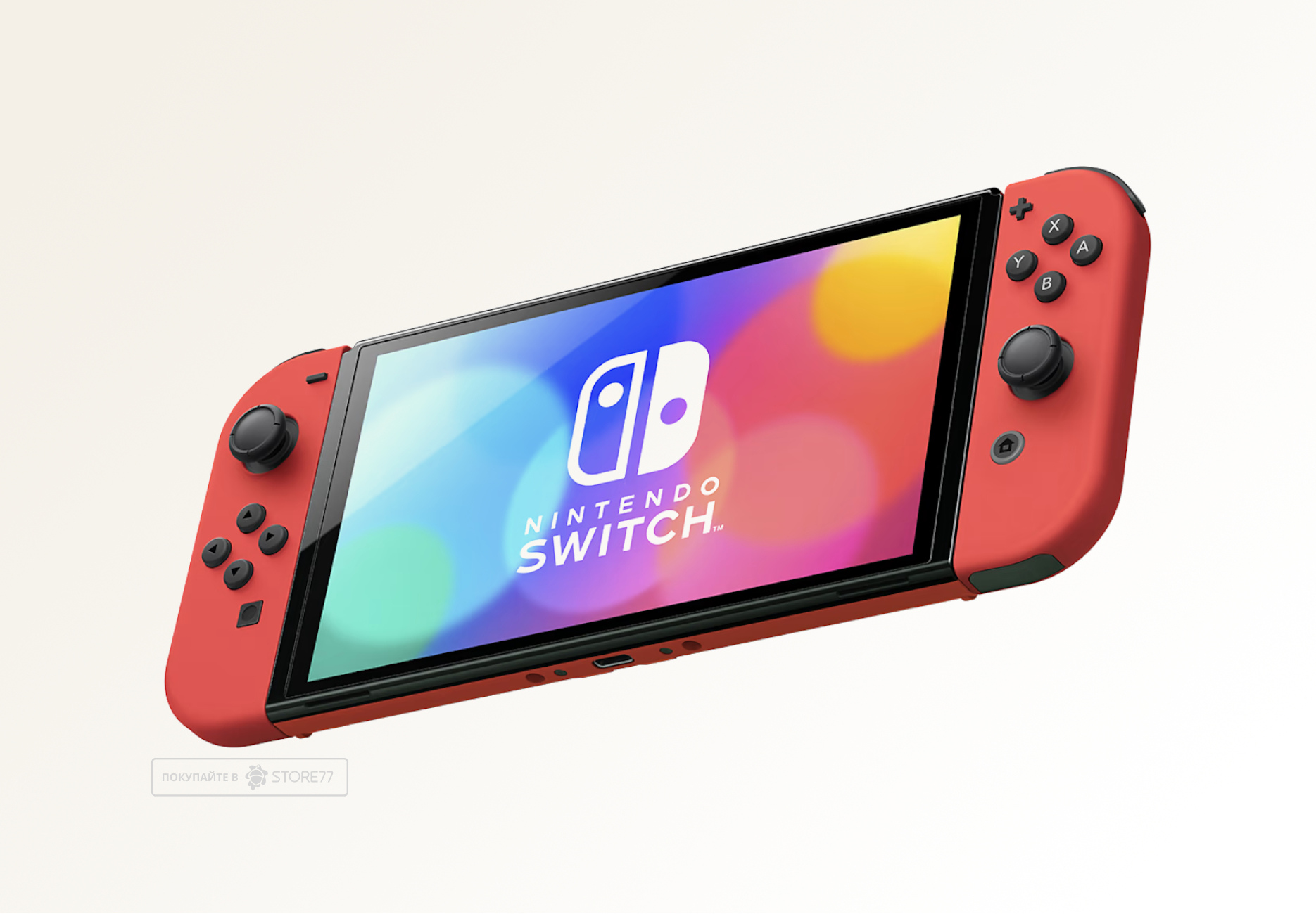 Игровая приставка Nintendo Switch OLED (Mario Red)