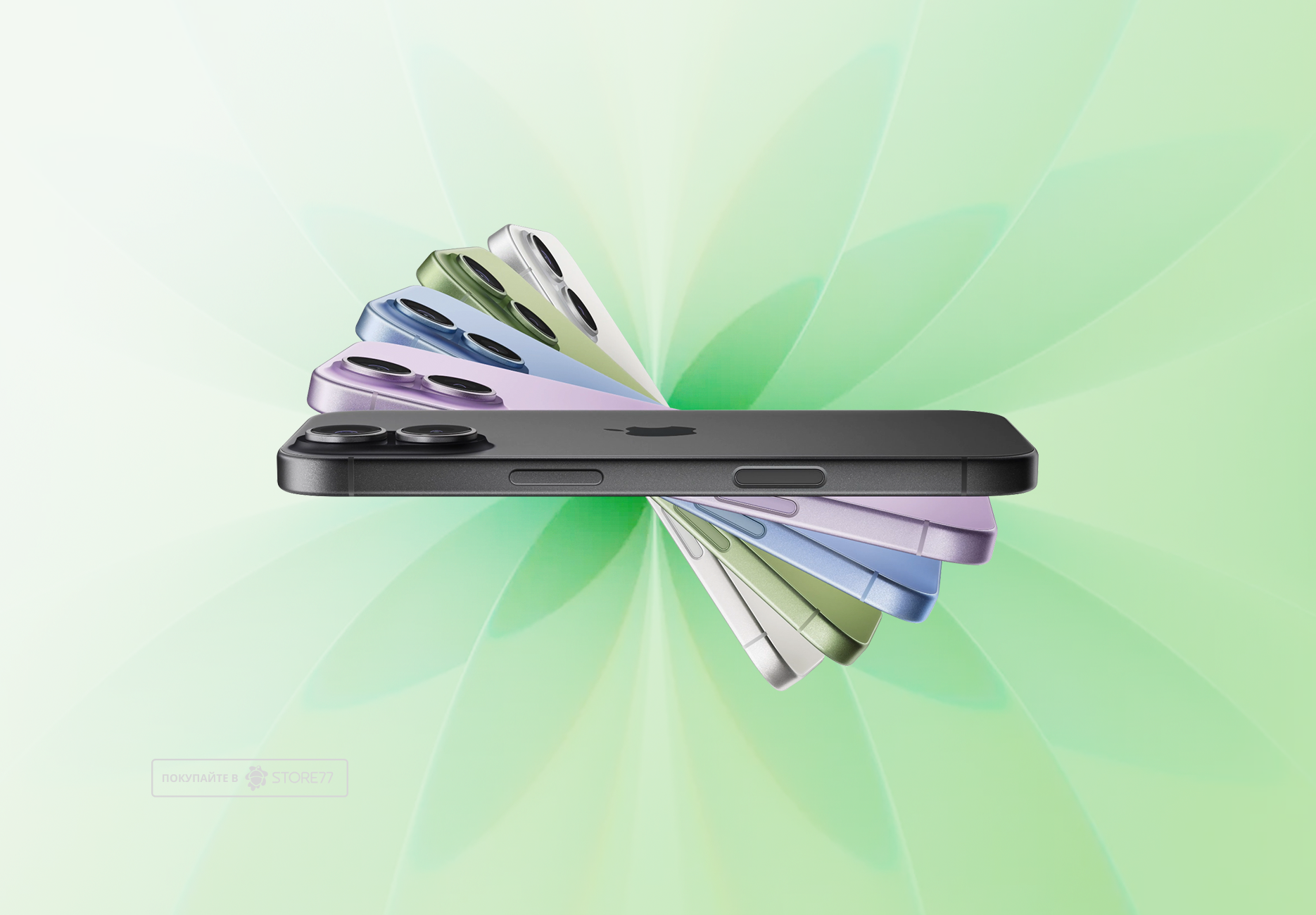 Телефон Apple iPhone 17 512 ГБ, eSim (электронная SIM-карта), цвет: шалфейный (Sage)
