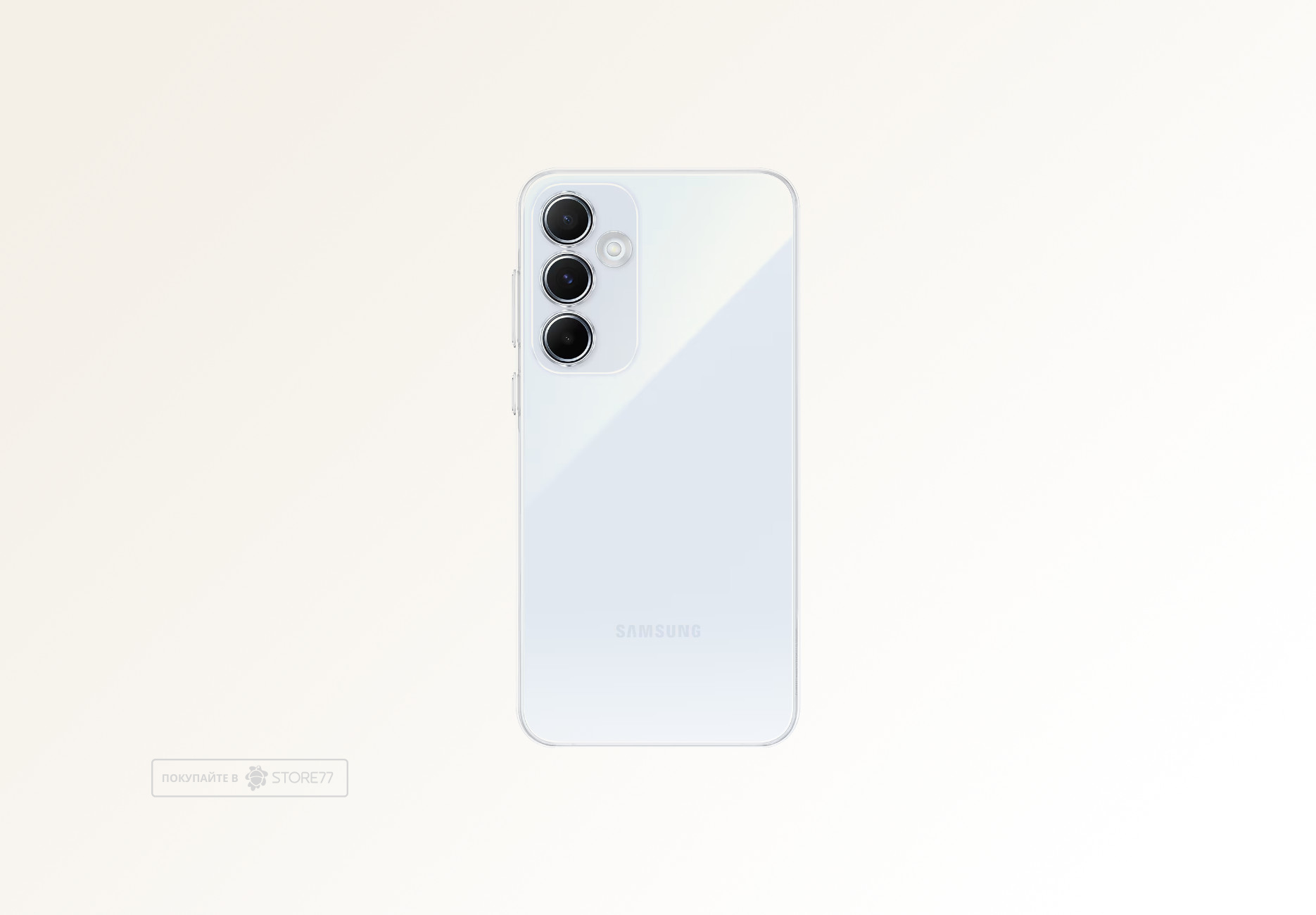 Чехол силиконовый для Samsung Galaxy A55 (Прозрачный)