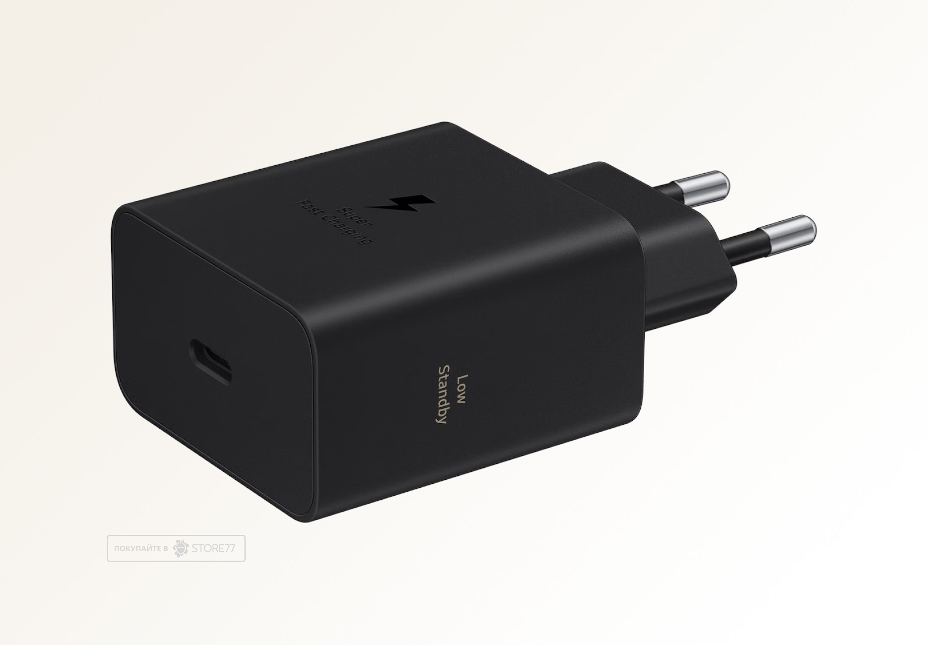 Сетевое зарядное устройство Samsung USB-C, 60 Вт EP-T6010 (Черное)