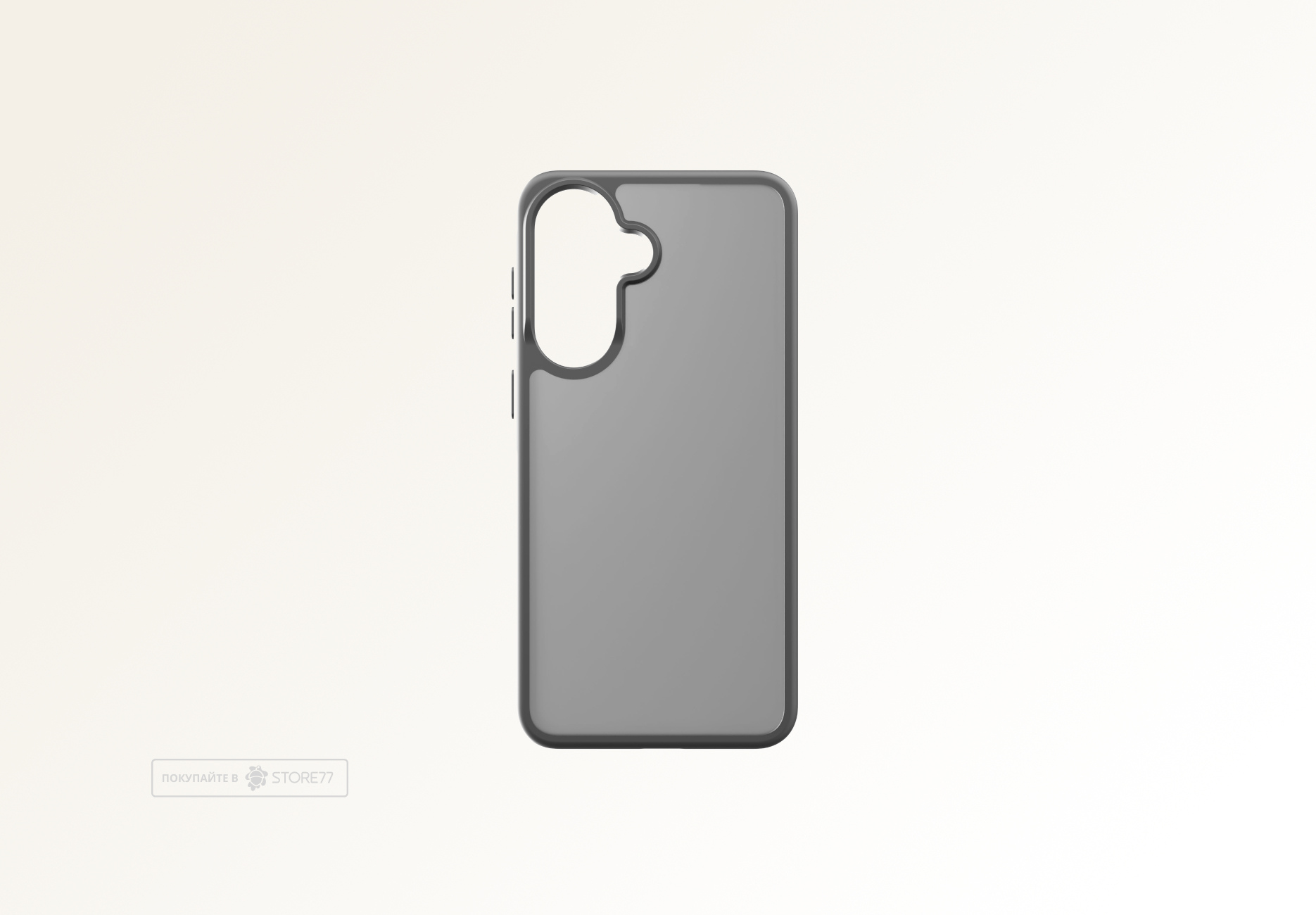 Чехол защитный VLP Haze Case для Samsung Galaxy A57 (Черный)