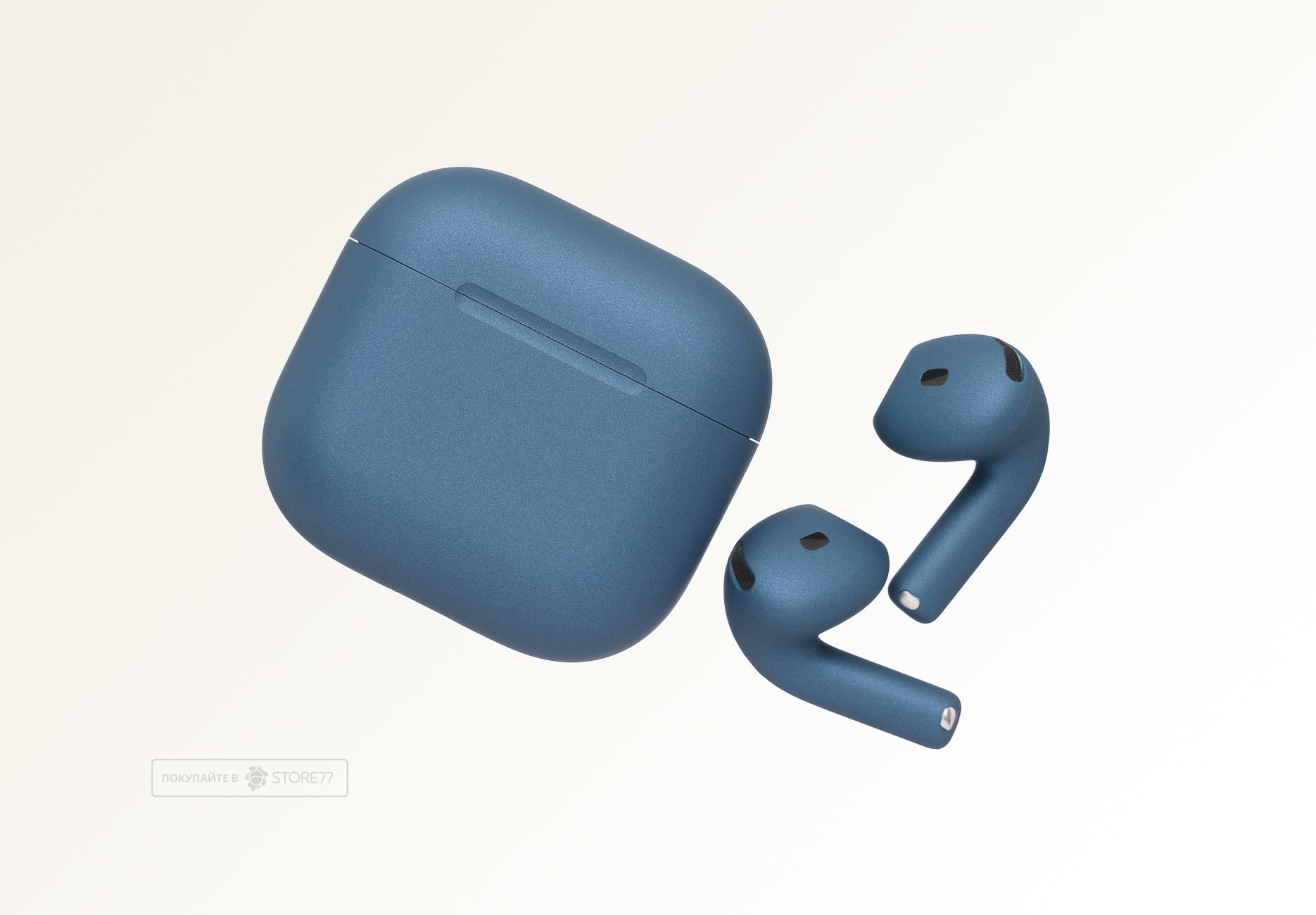Беспроводные наушники Apple AirPods 4 с шумоподавлением (Тихоокеанский синий)