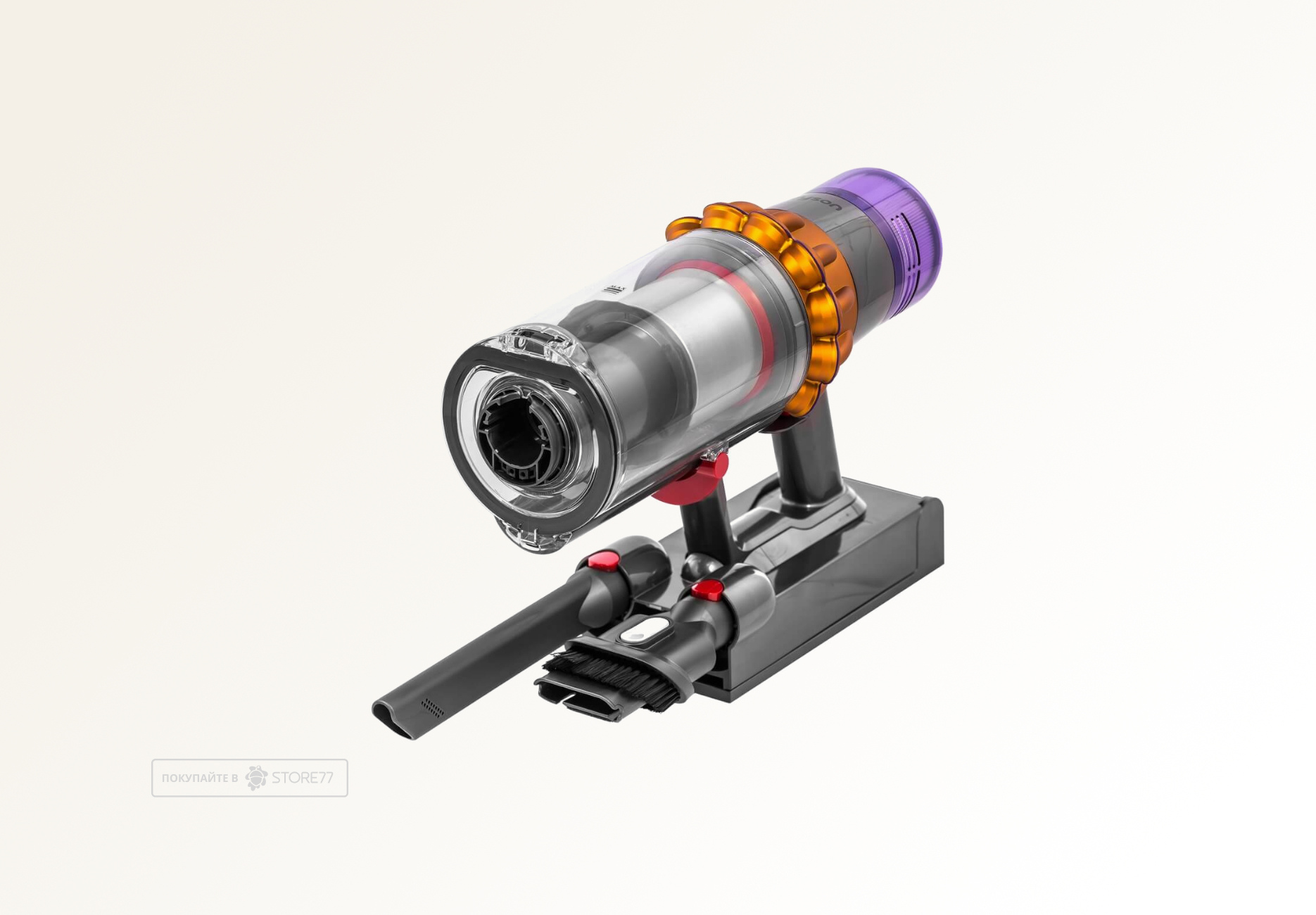 Беспроводной пылесос Dyson V15 Detect Absolute SV47 (Серый/Золотой) Вилка EU