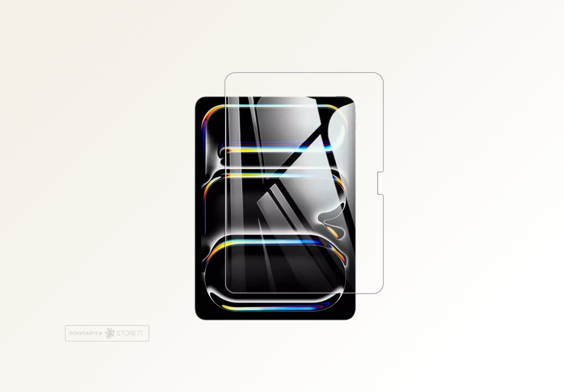 Защитное стекло для планшета iPad Pro 11" M4/M5 (Прозрачное)