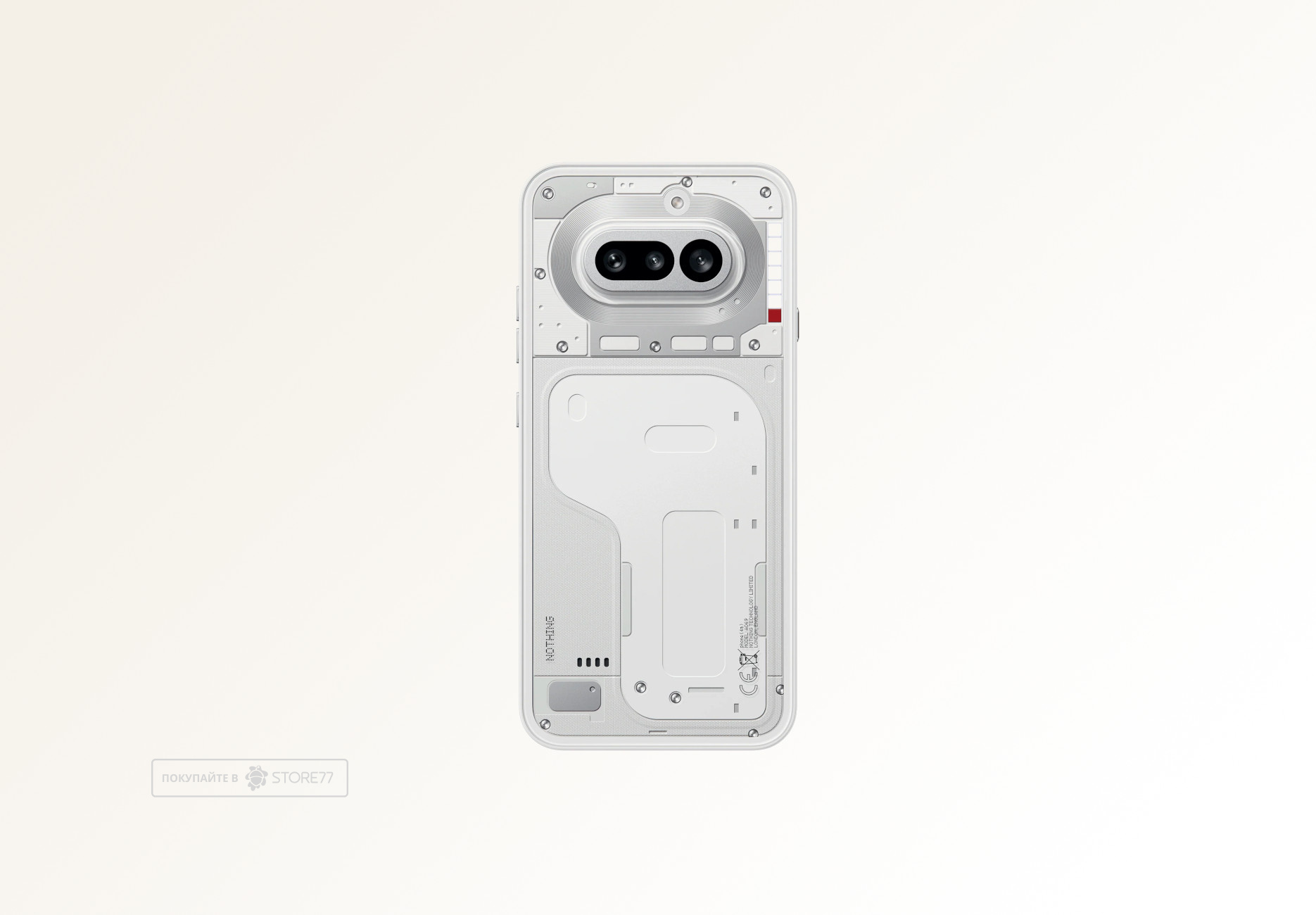 Телефон Nothing Phone (4a) 12/256 ГБ (Белый)