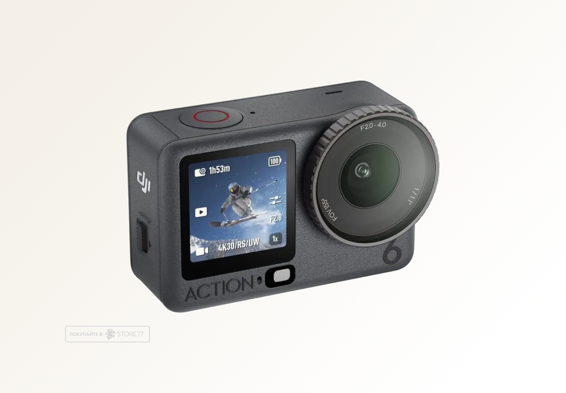 Экшн-камера DJI Osmo Action 6 Adventure Combo, цвет: черный (Black)