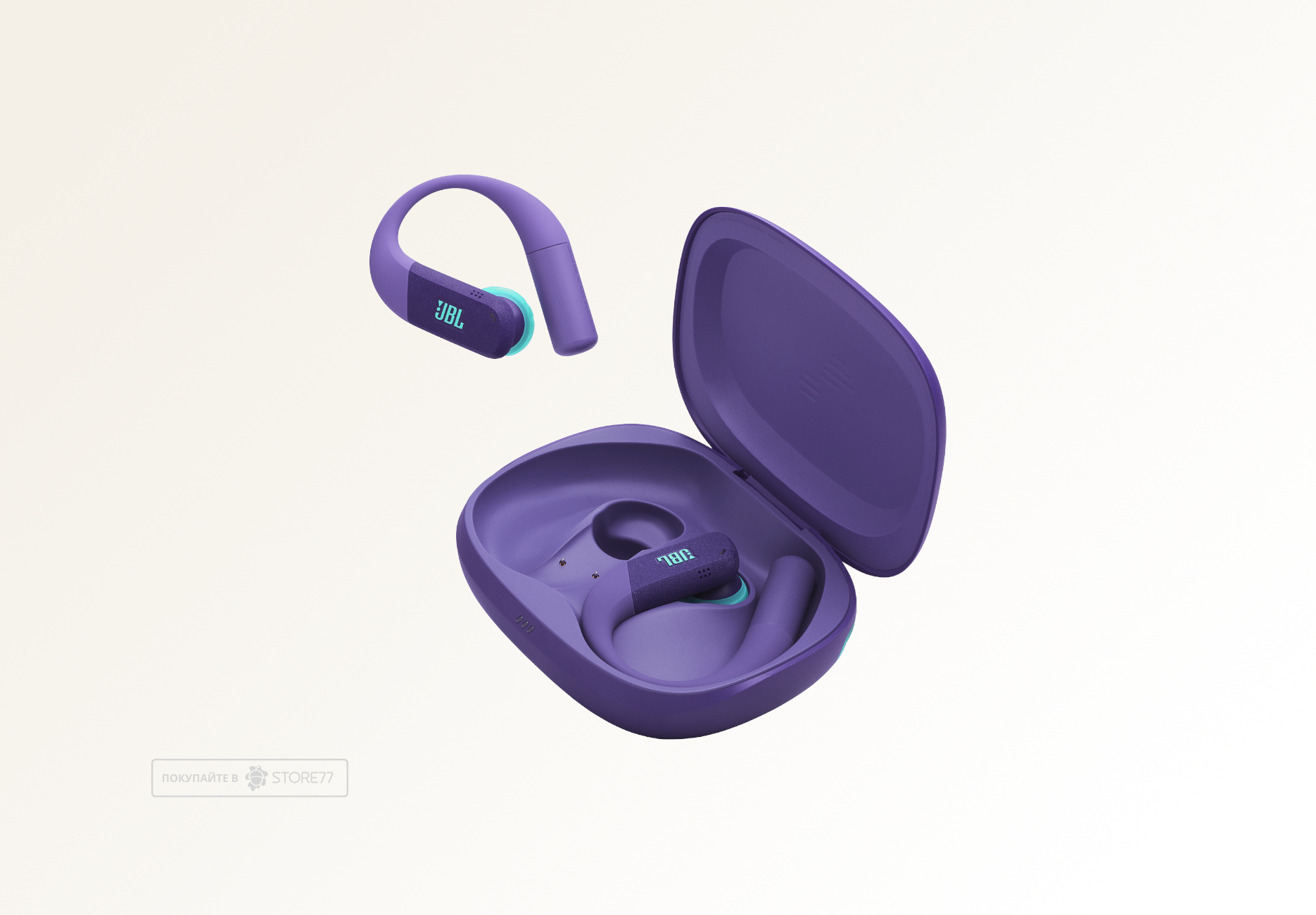 Беспроводные наушники JBL Endurance Peak 4 (Пурпурный)