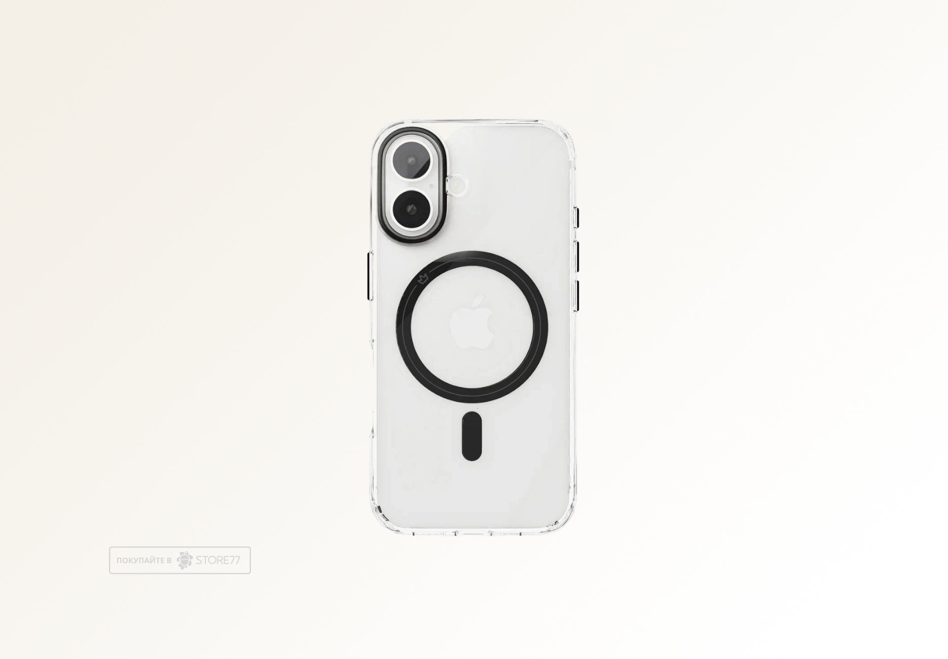 Чехол защитный VLP Diamond Case с поддержкой MagSafe для iPhone 16 (Черный)