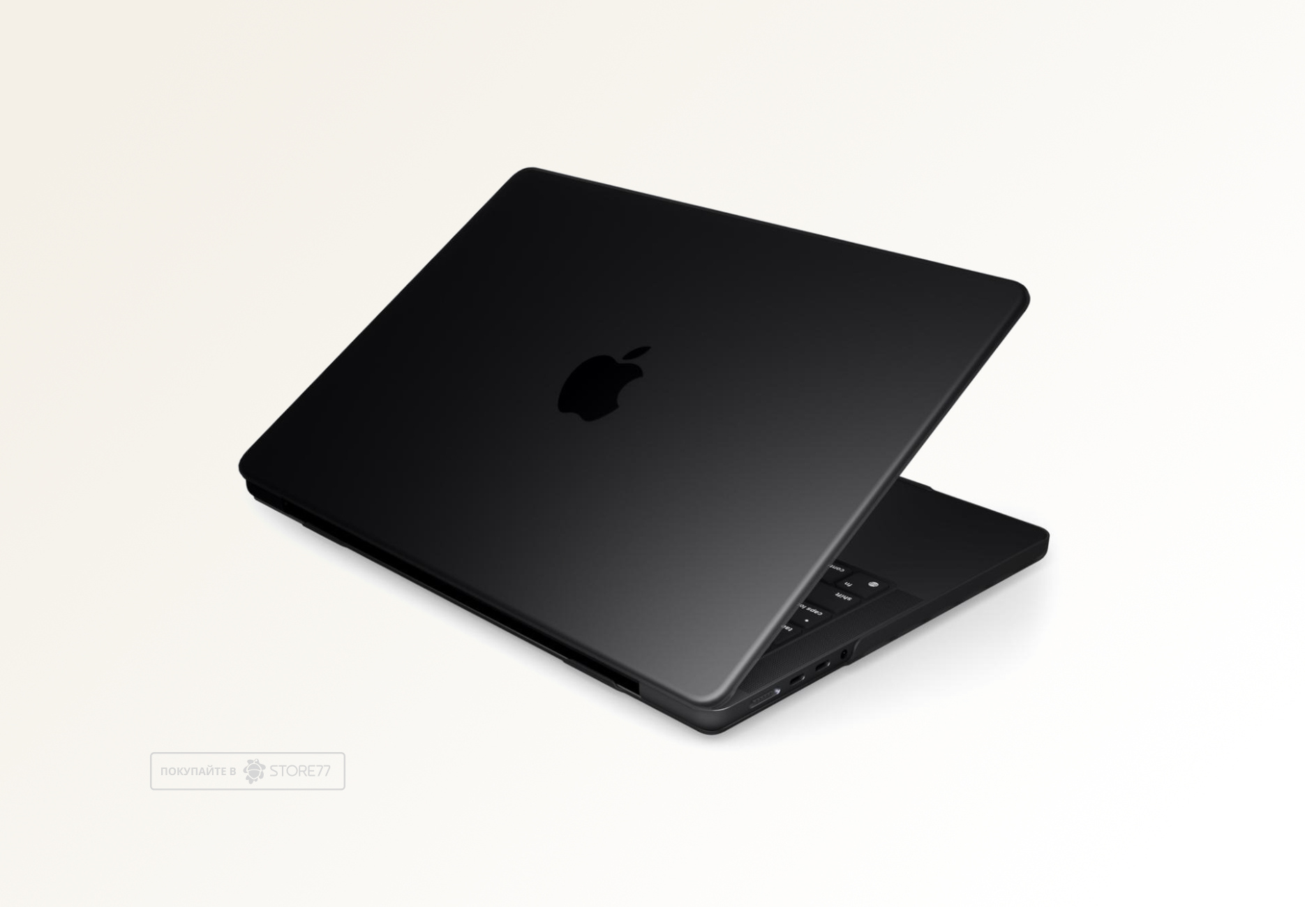 Накладка Gurdini Ultra Slim для MacBook Pro 16" (Черная матовая)