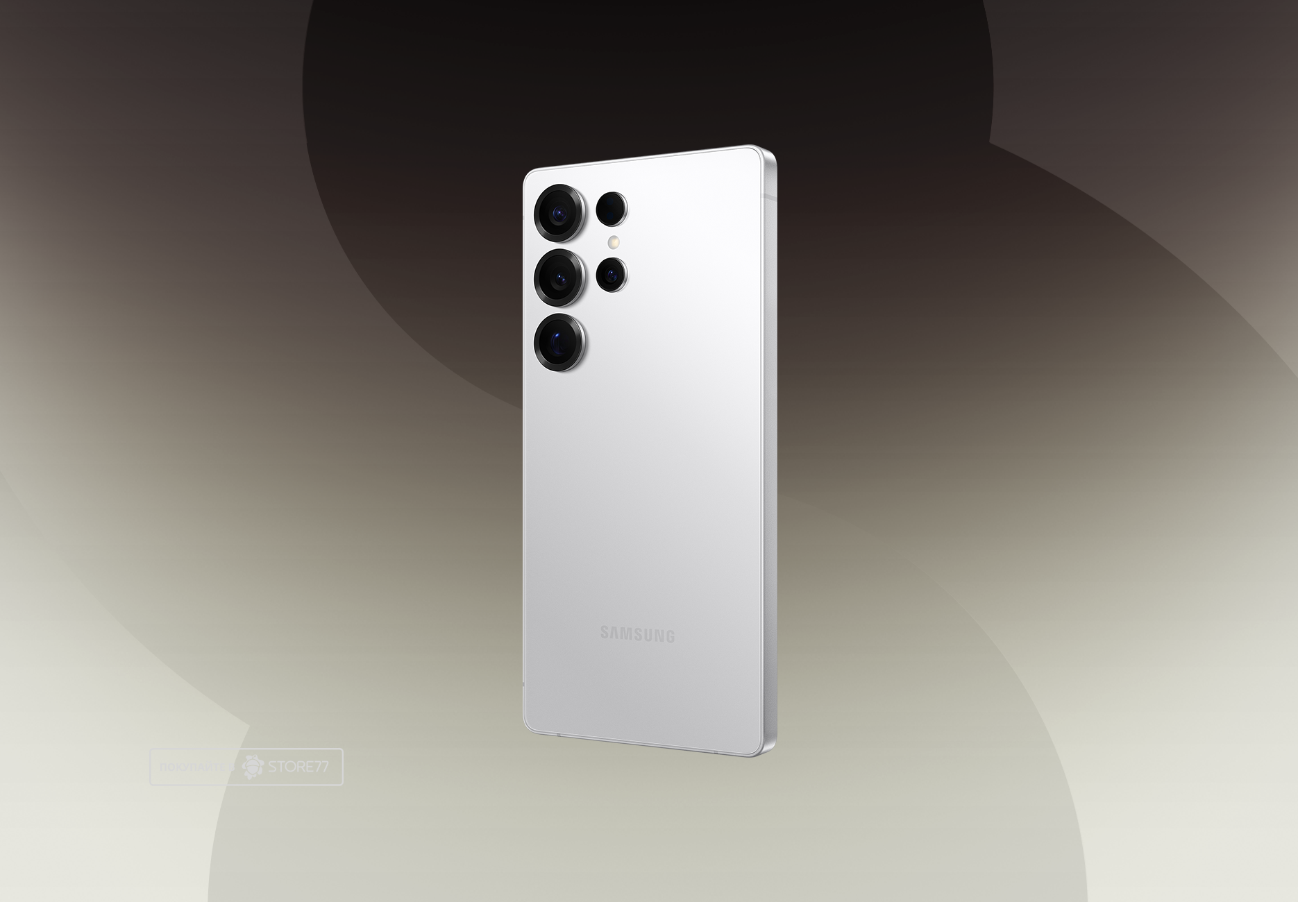 Телефон Samsung Galaxy S25 Ultra 12/1 ТБ, цвет: бело-серебристый титан (Titanium Whitesilver)