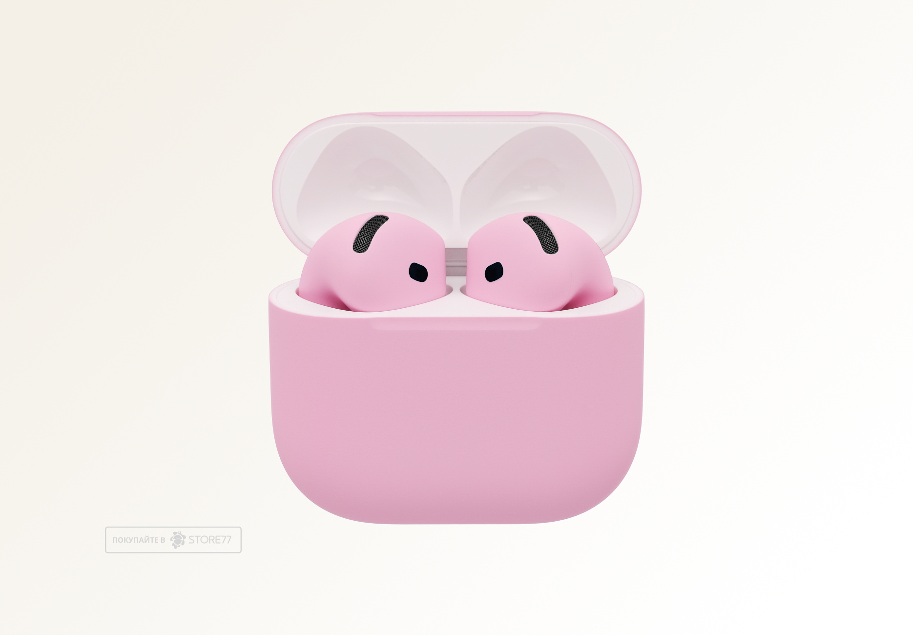 Беспроводные наушники Apple AirPods 4 с шумоподавлением (Розовый)